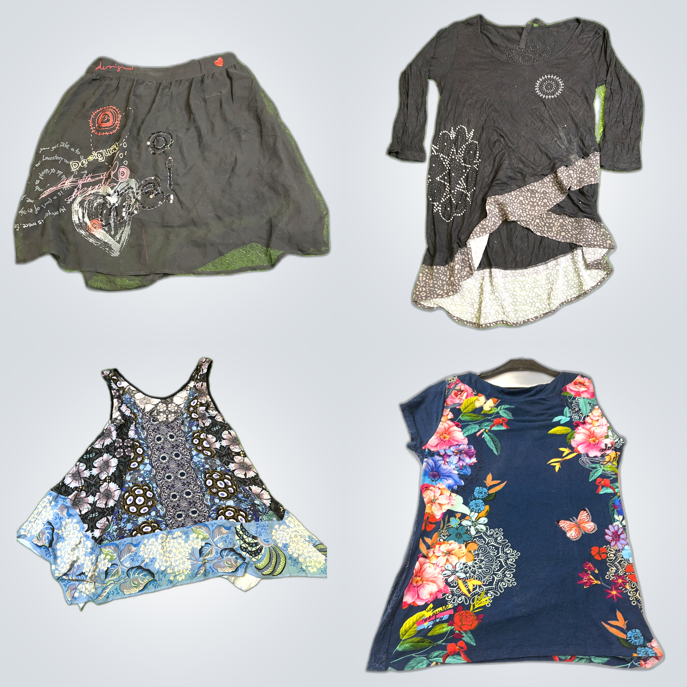Desigual Y2K Blouses Bundle