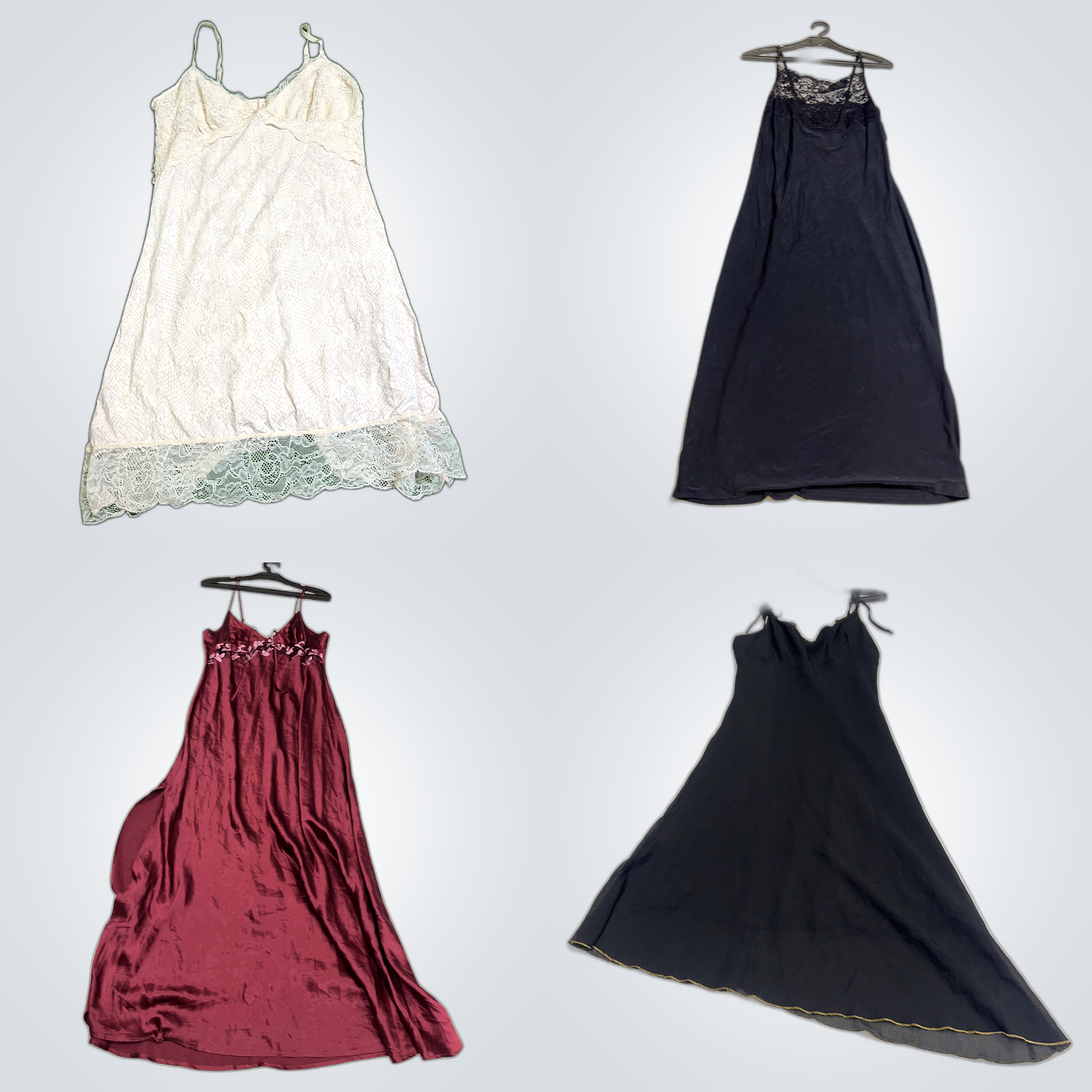 Lace, Satin & Chic Dress Bundle - Thursdays, Creme..