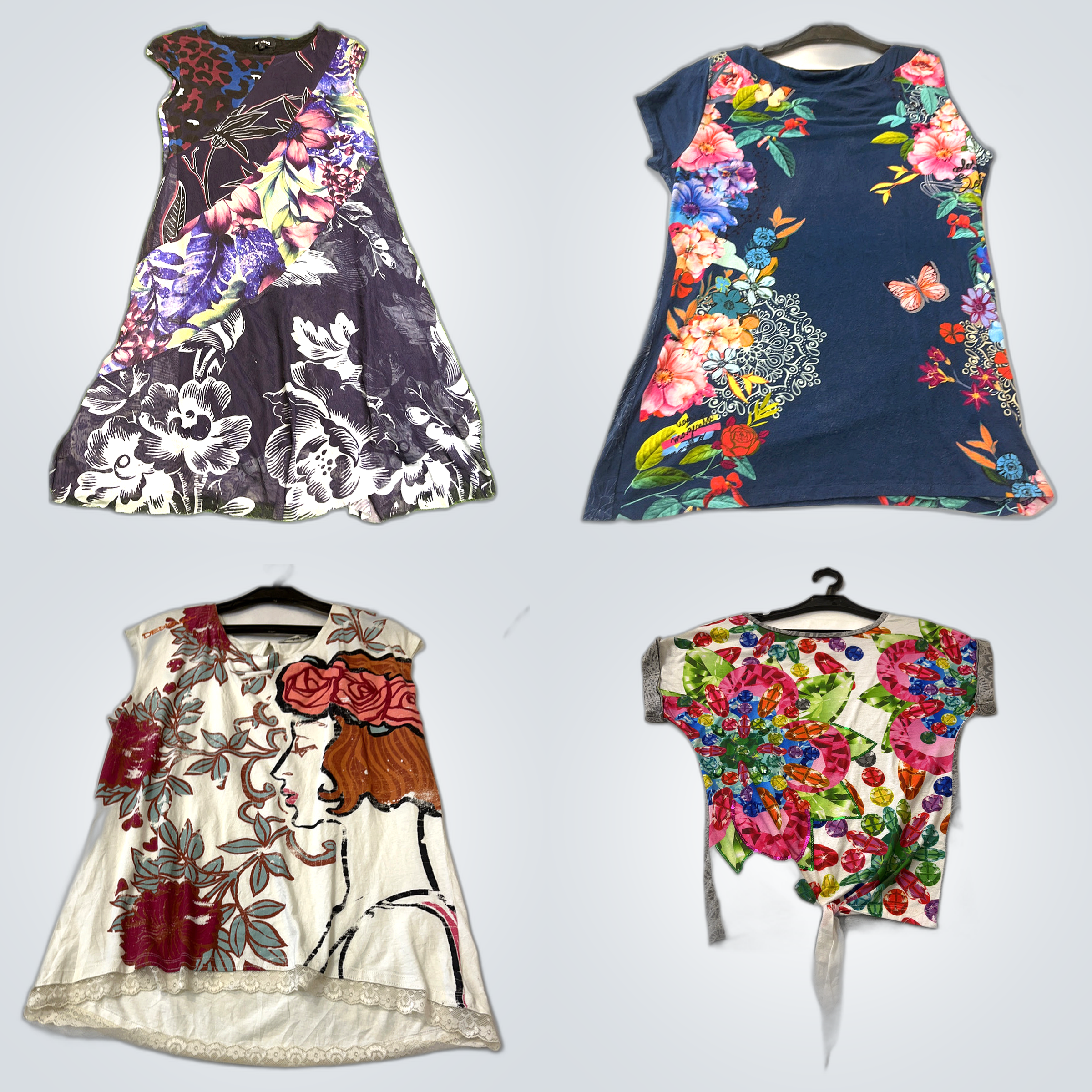Desigual Y2K Blouses Bundle