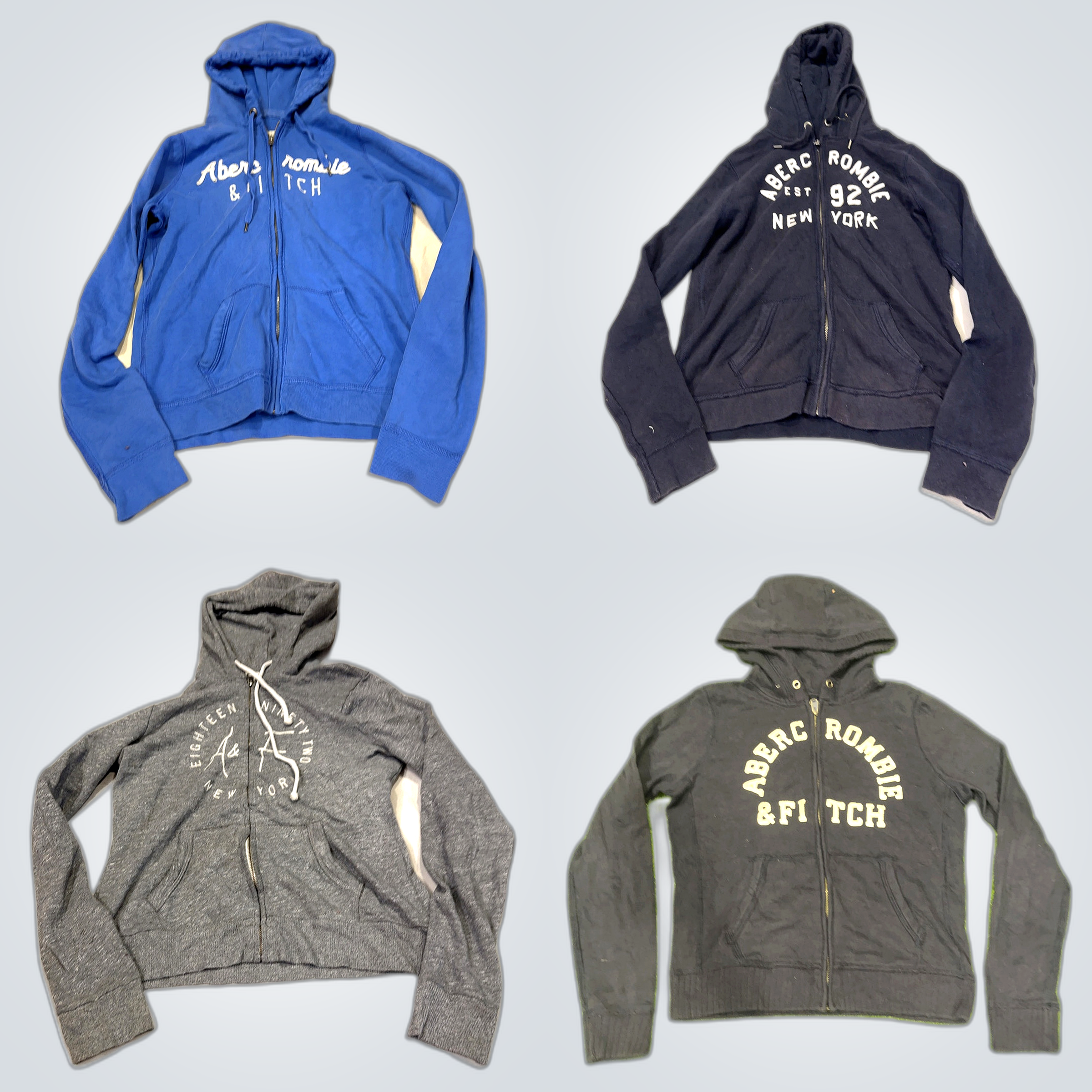 Abercrombie & Fitch Hoodie Bundle - 10 Teile Set