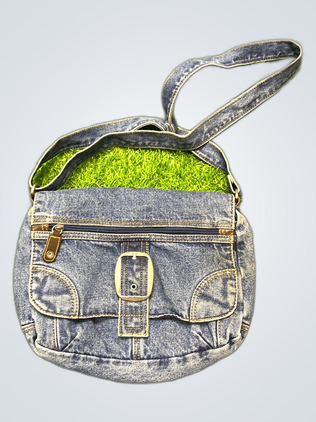 Denim Shoulder Bag