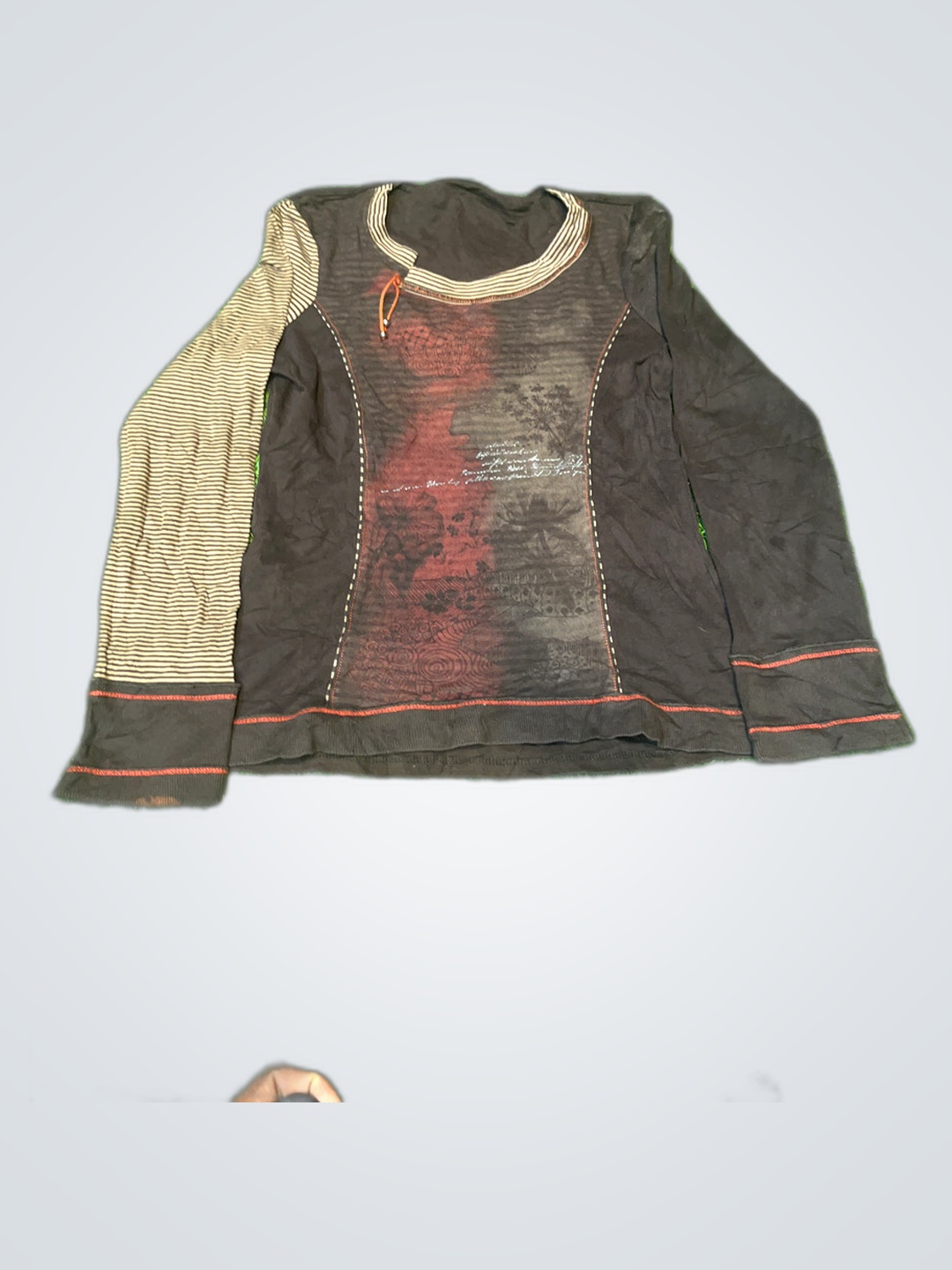 Brown Long Sleeve Shirt