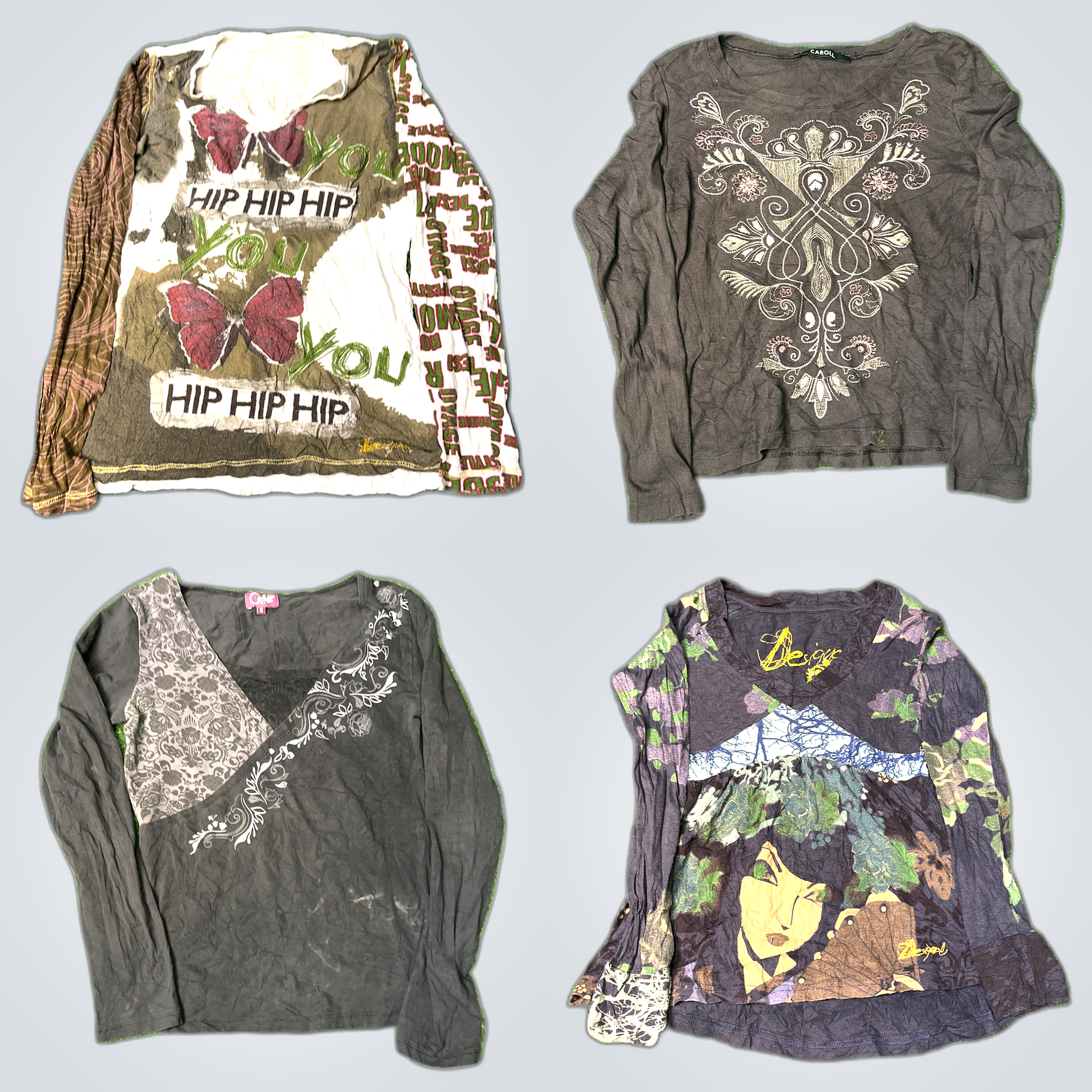 Designer Bundle: 10 Pc Mix of Oitily, Tommy Hilfig..