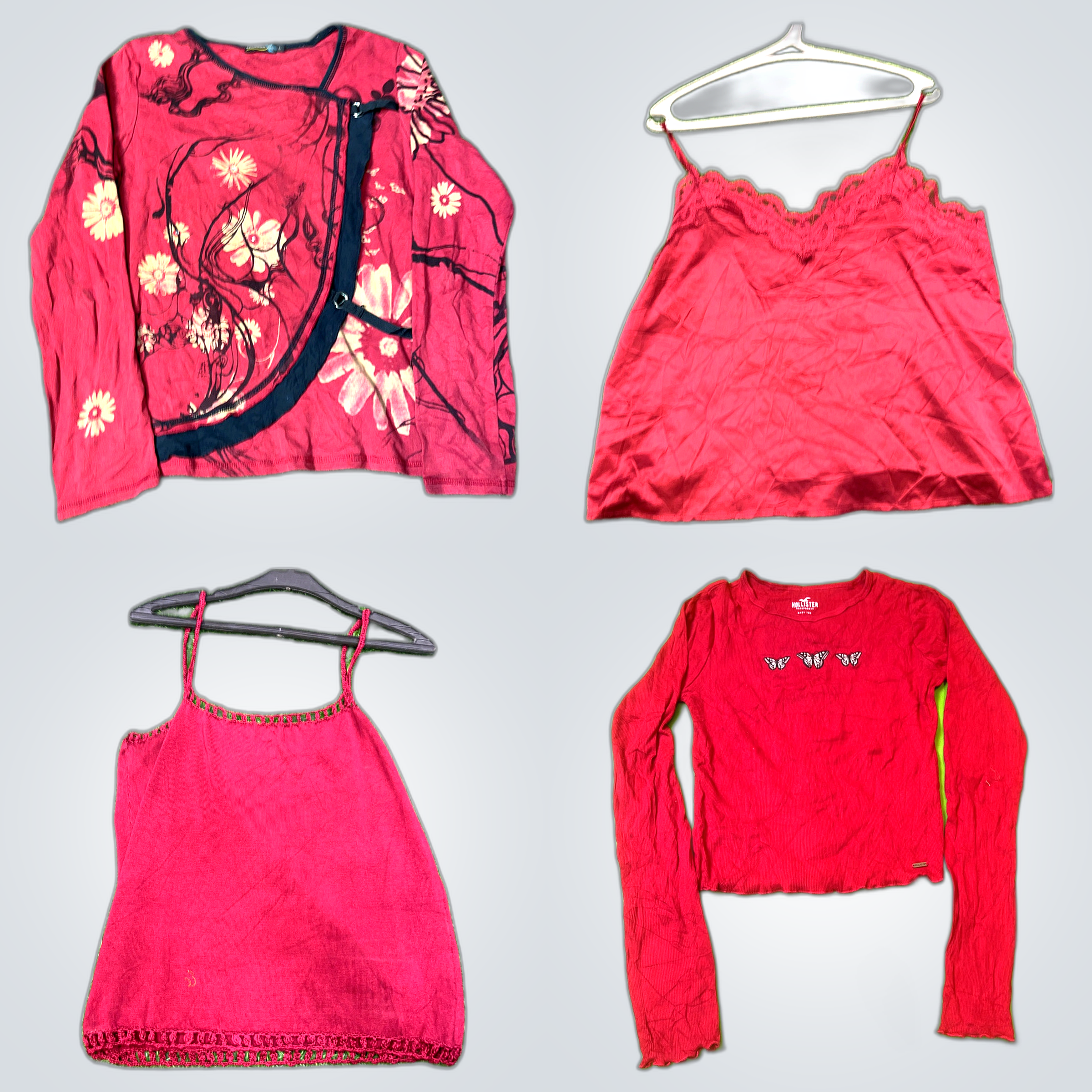 Jolie en rouge - y2k basique