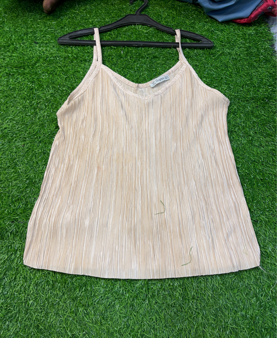 Gysø Plissiertes Camisole-Top