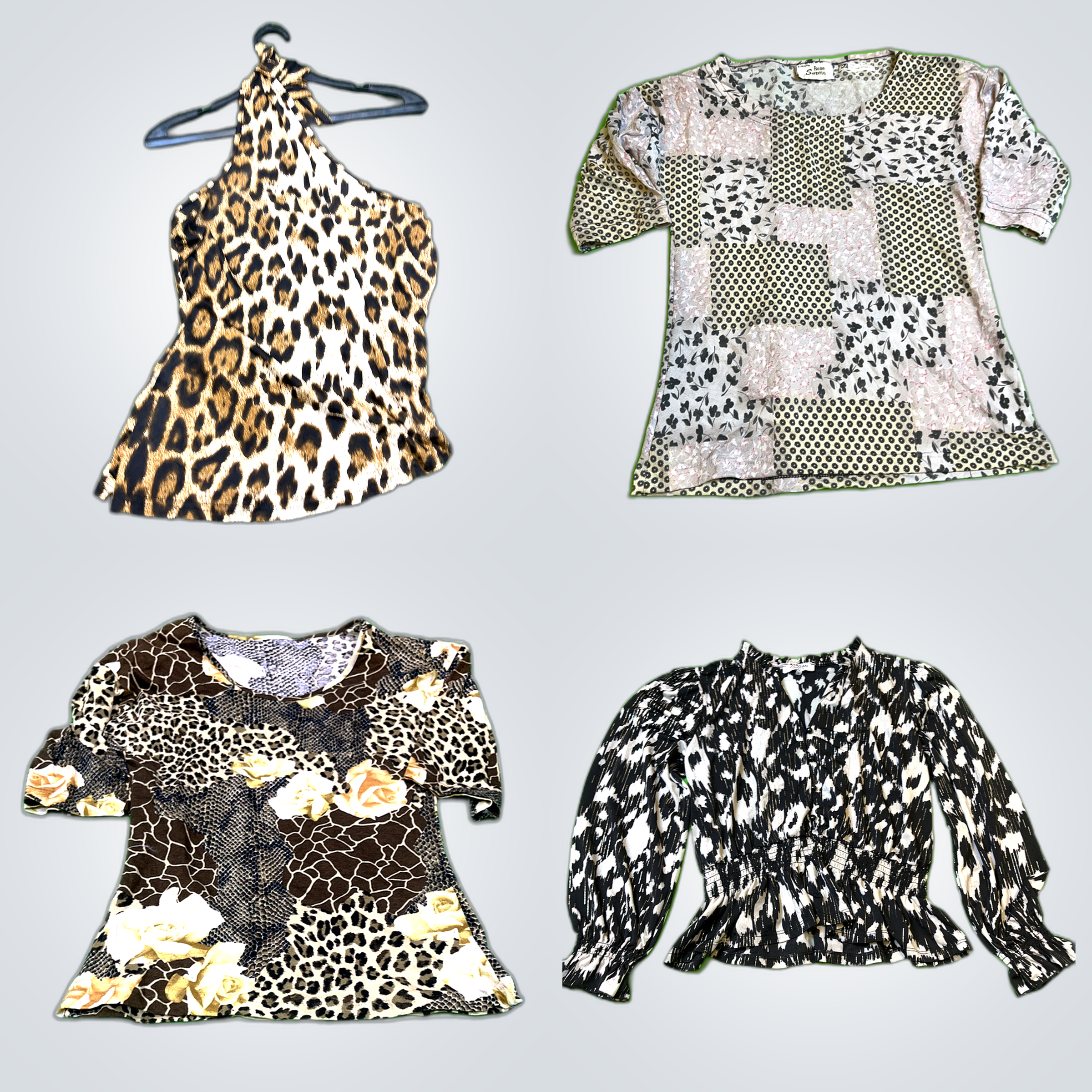 Y2k animal print drop