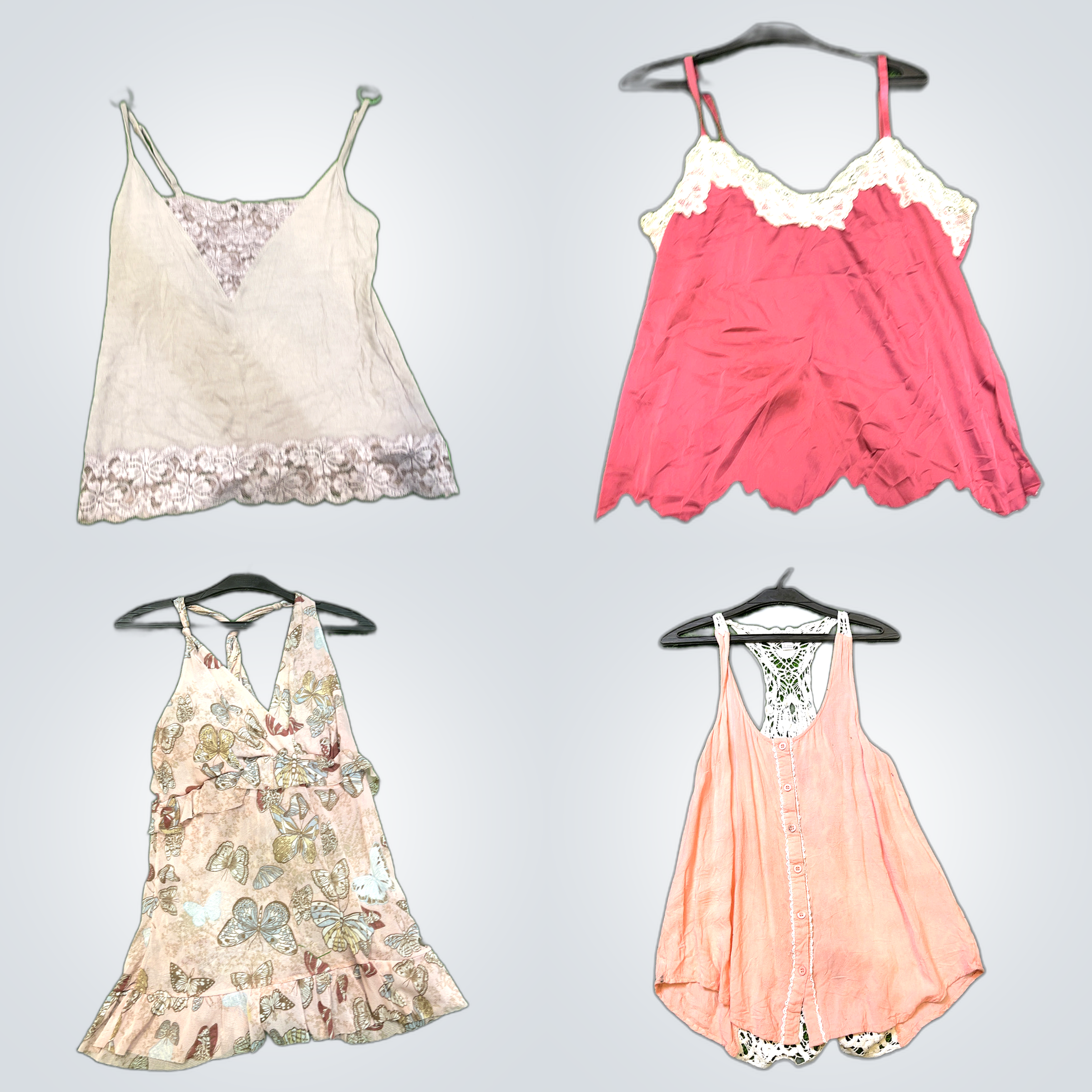 Spitzen- und Seiden-Camisole-Bundle - Coolcat, For..