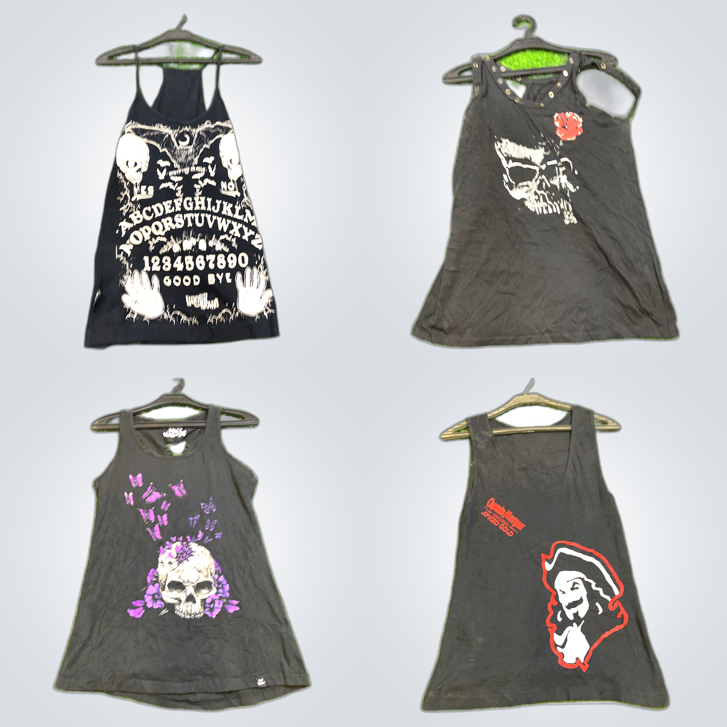 Les tops sans manches grunge affair y2k