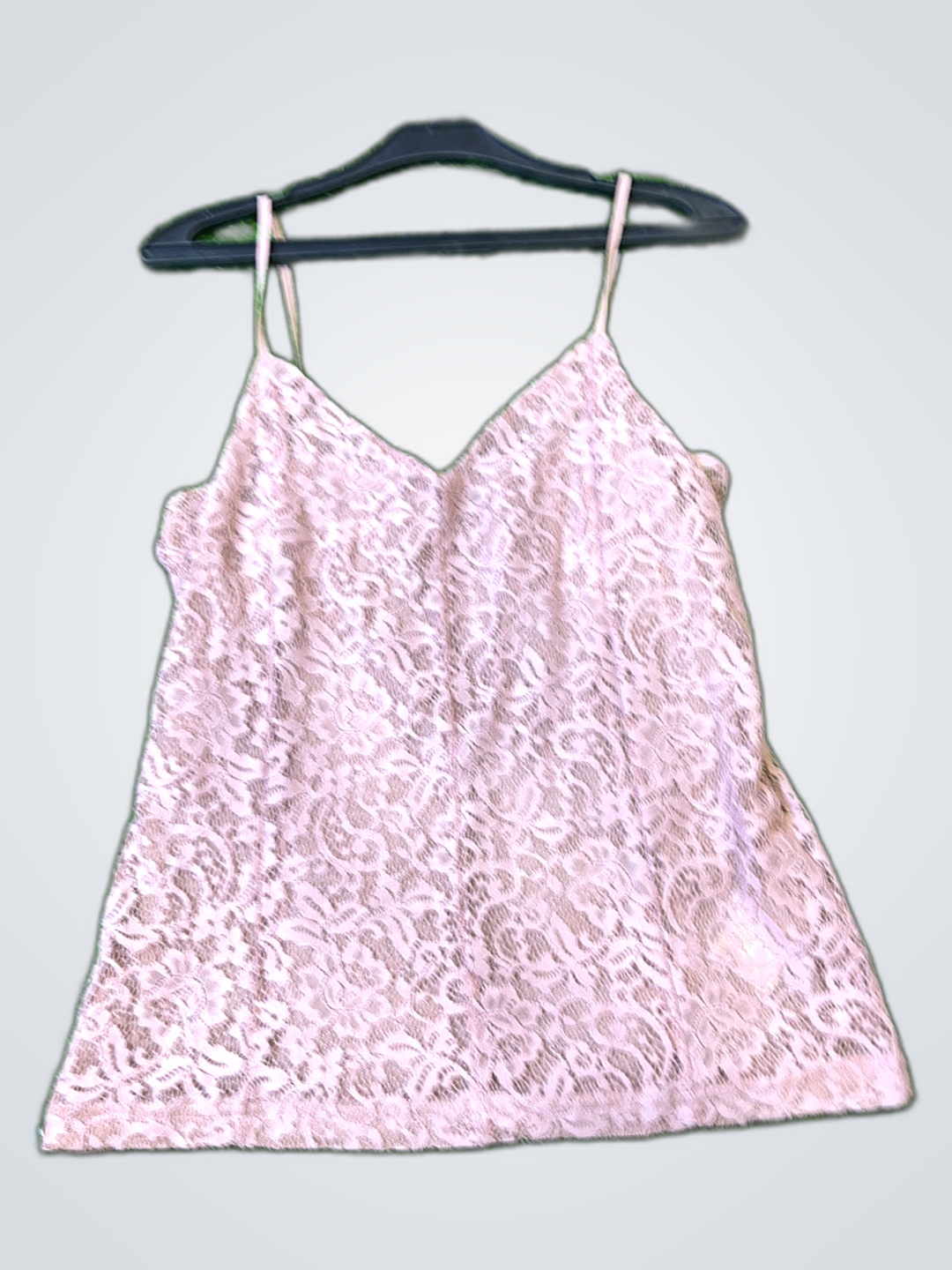 Pink Lace Camisole