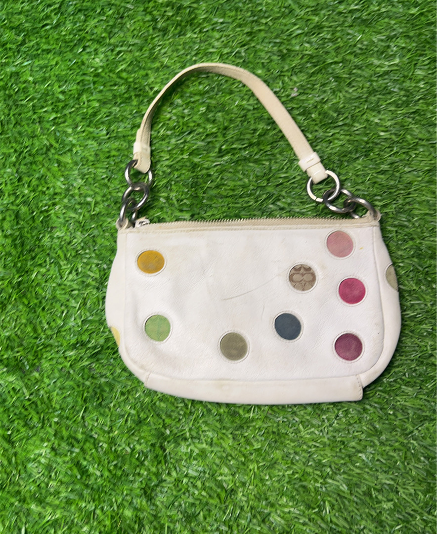 Coach Polka Dot Shoulder Bag