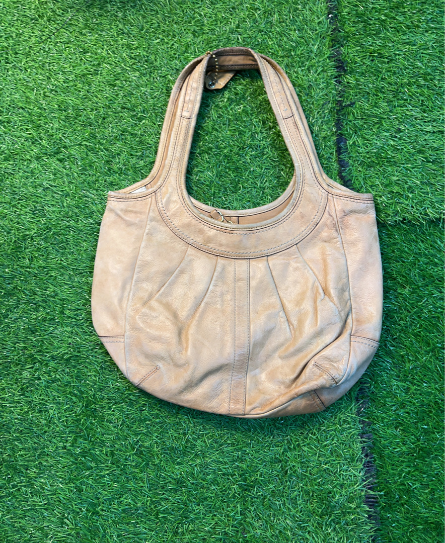 Coach Leder Schultertasche