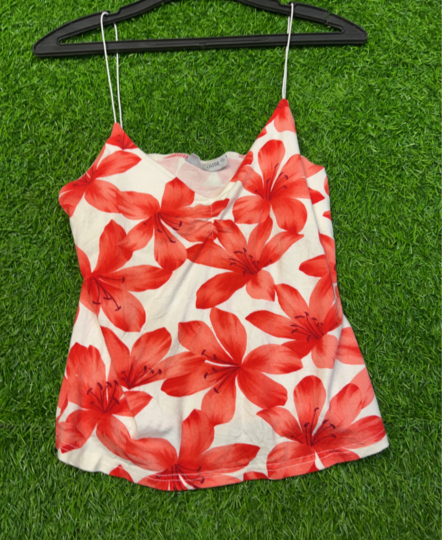 Top in pizzo floreale Clockhouse