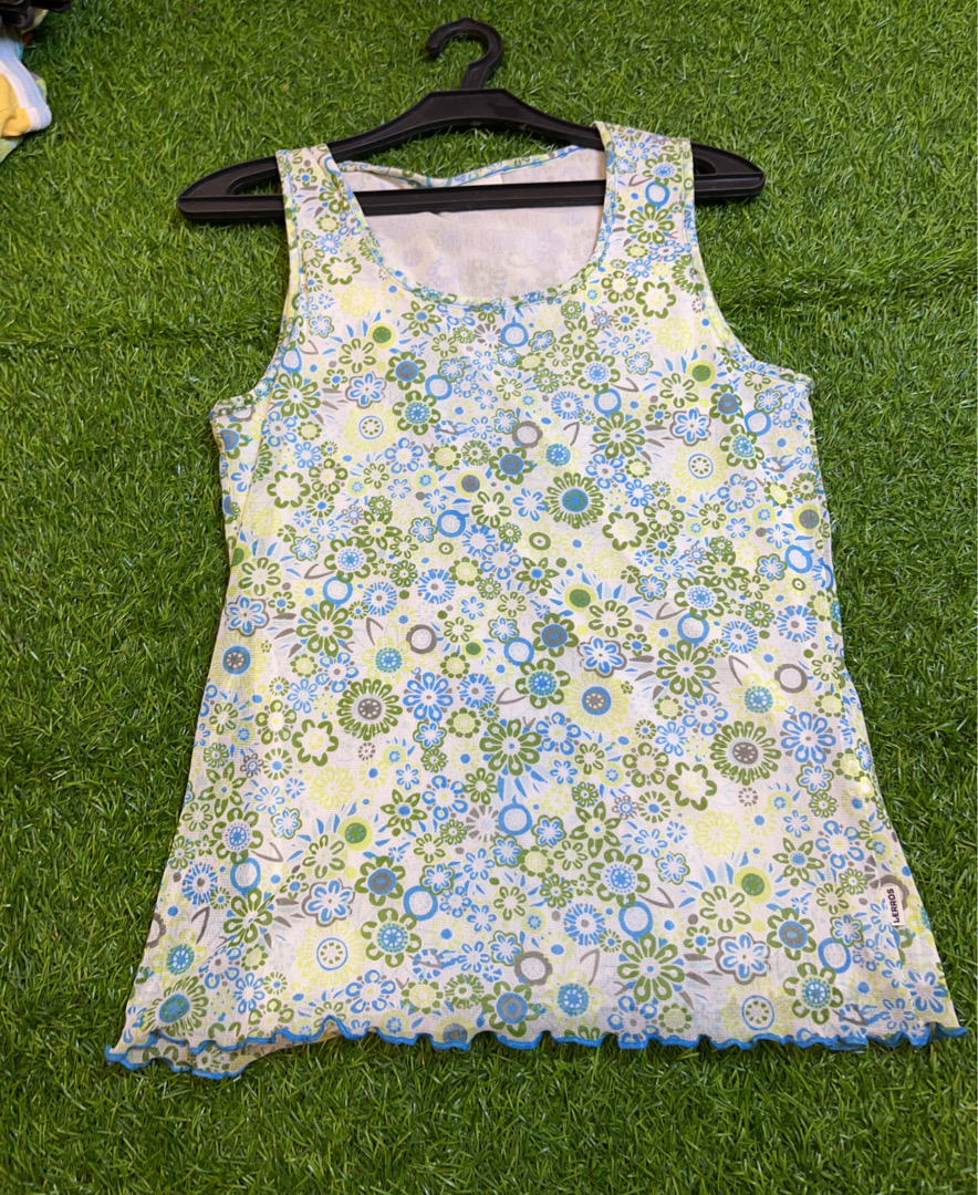 Top senza maniche floreale LERROS