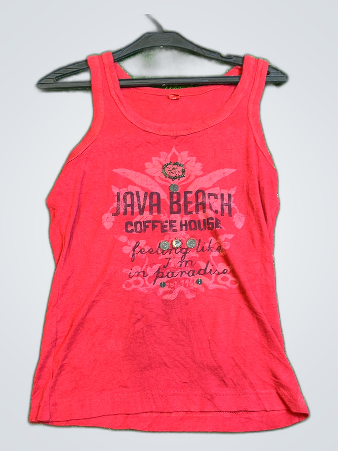 Red Esprit Tank Top