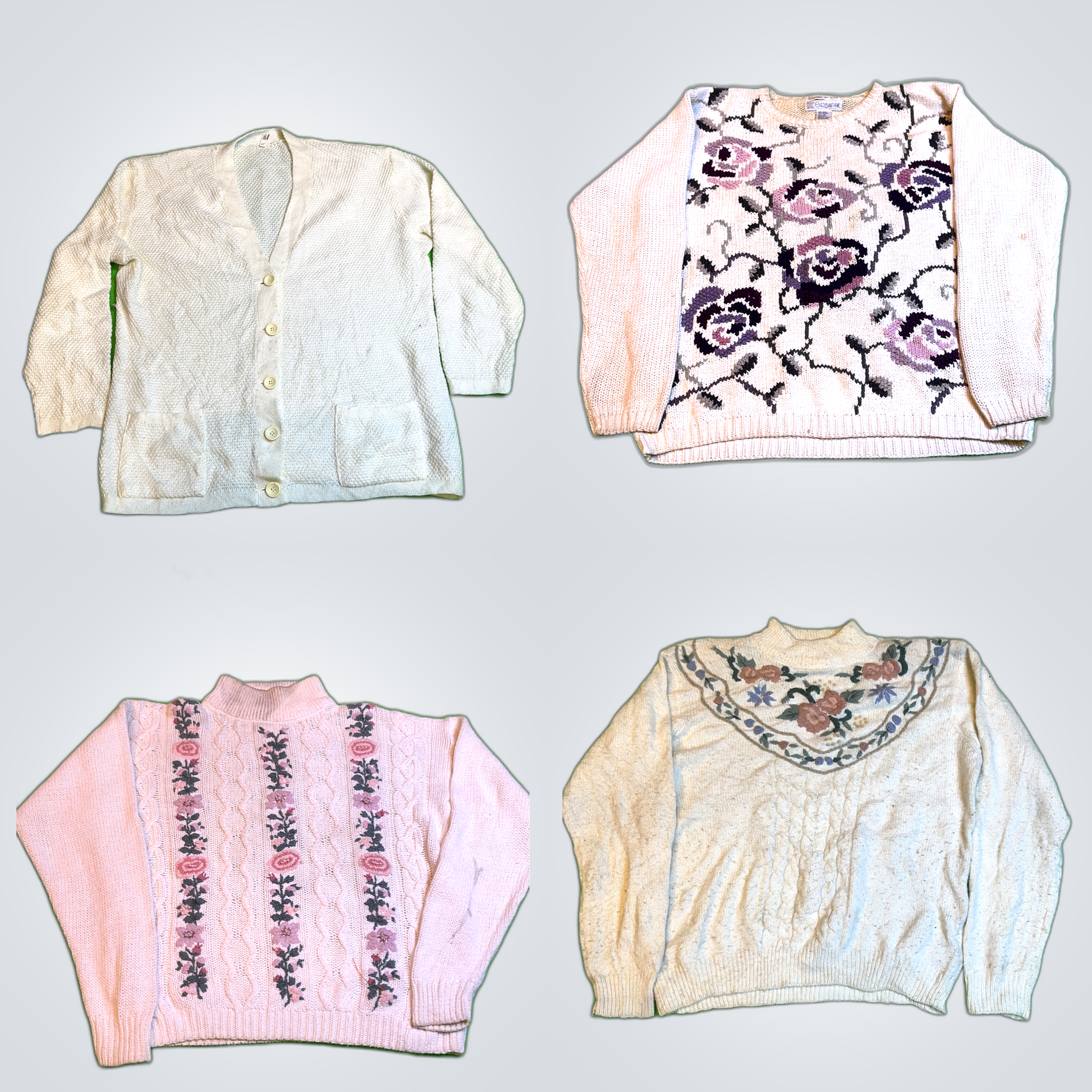 Designer-Pullover-Bündel: 10-teiliger Cardigan- un..