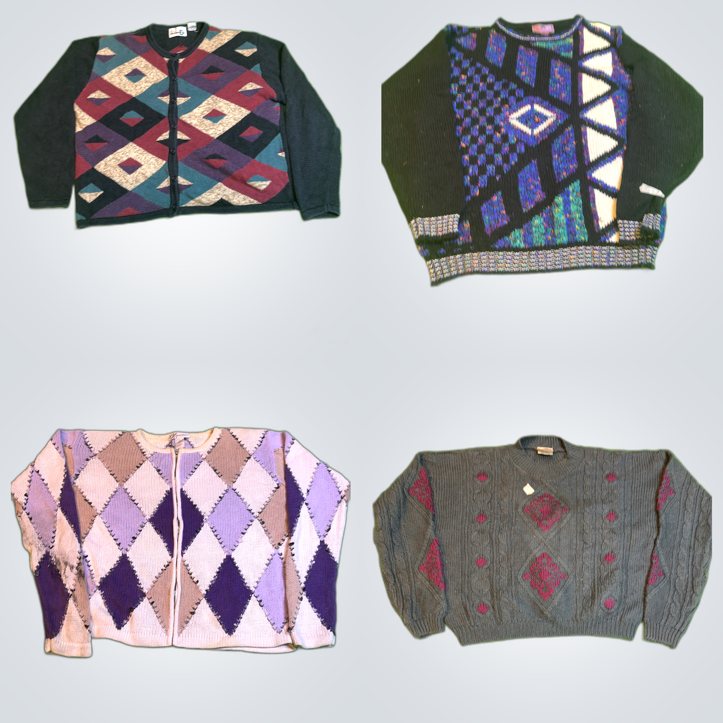 Argyle & Knit Sweater Bundle: Just Sasha, Melbourn..