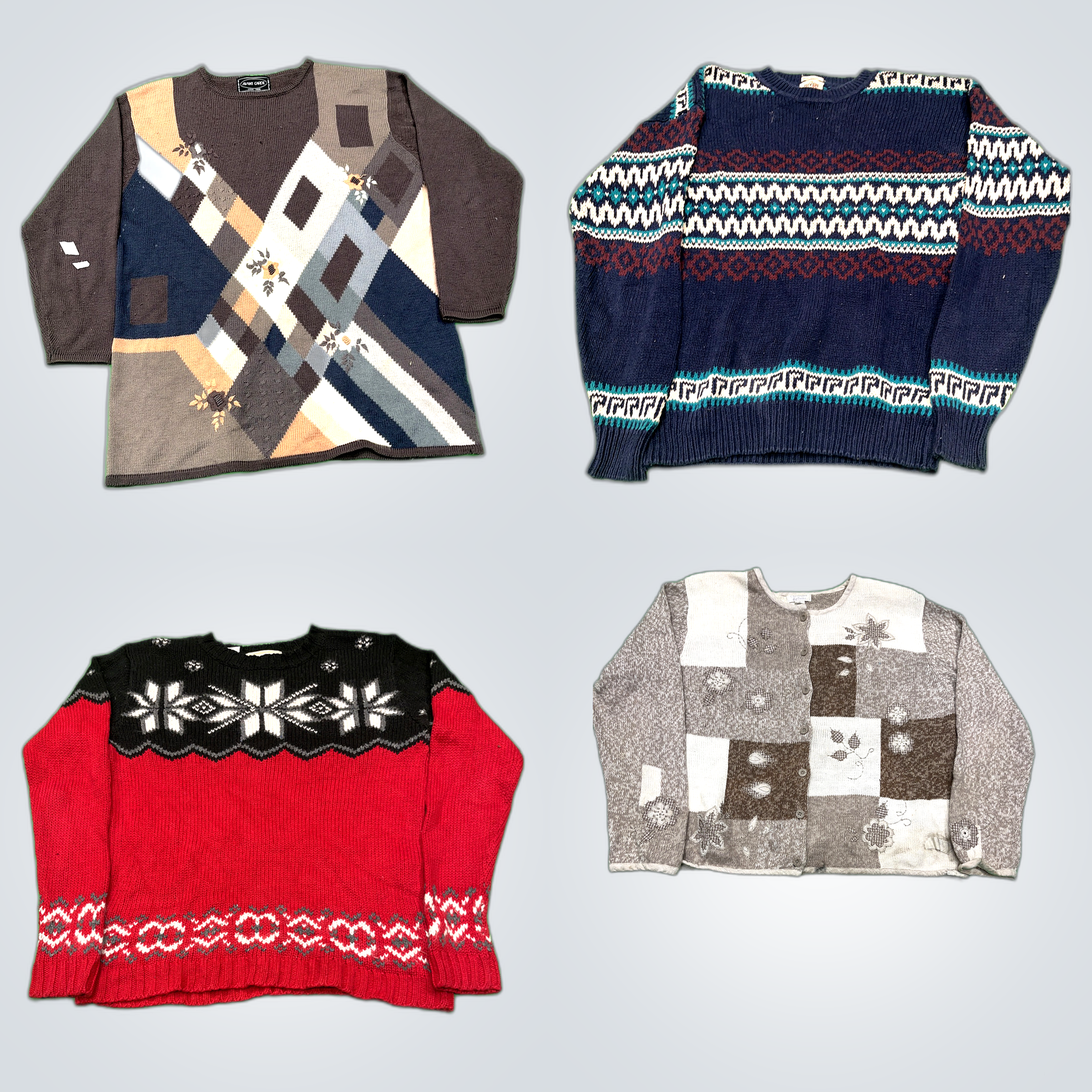 Designer Sweater Bundle: Tiara, Bobbie Brooks, Luc..