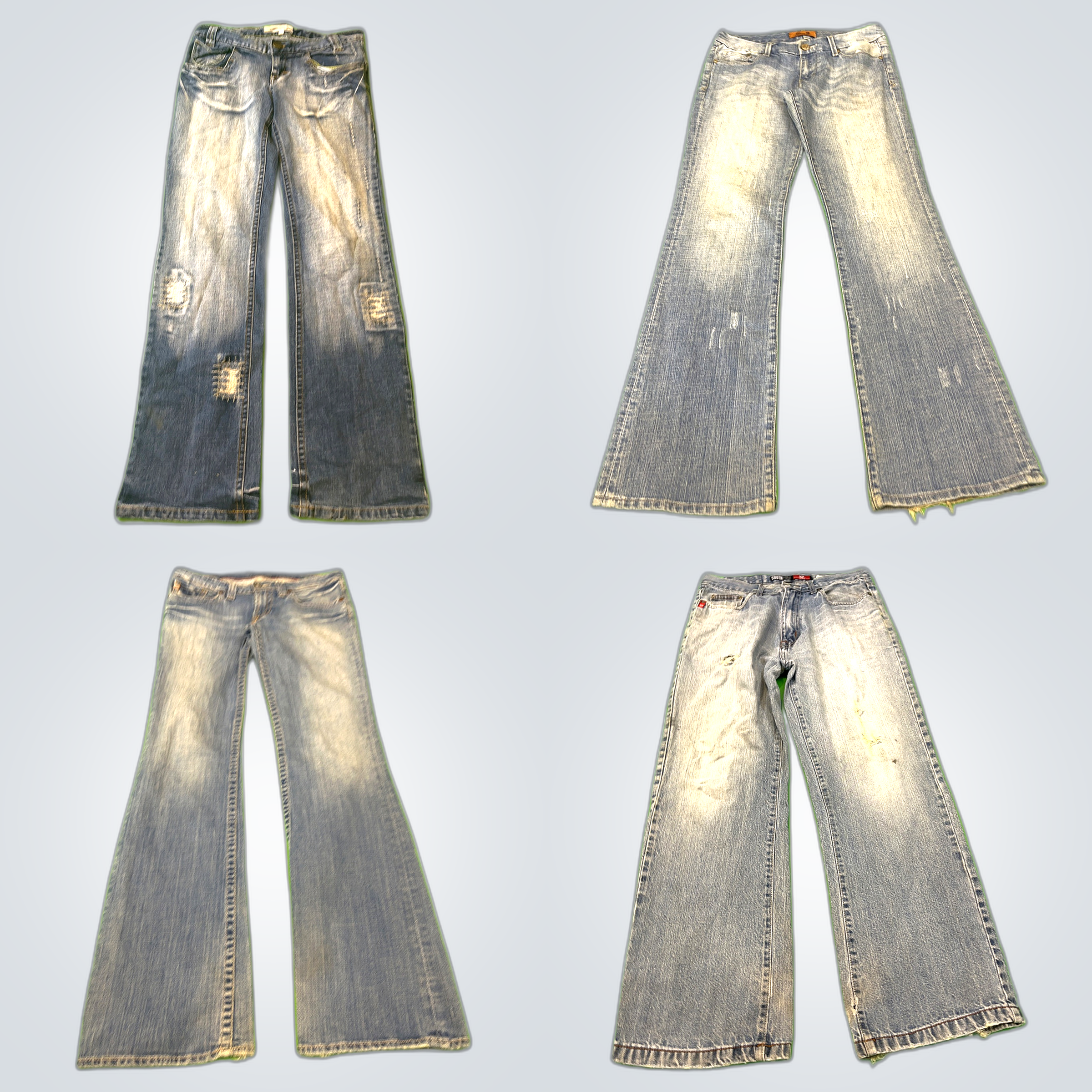 Ensemble de jeans bootcut Y2K