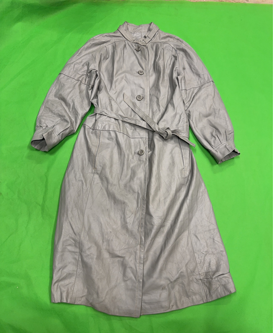 Trench-coat gris