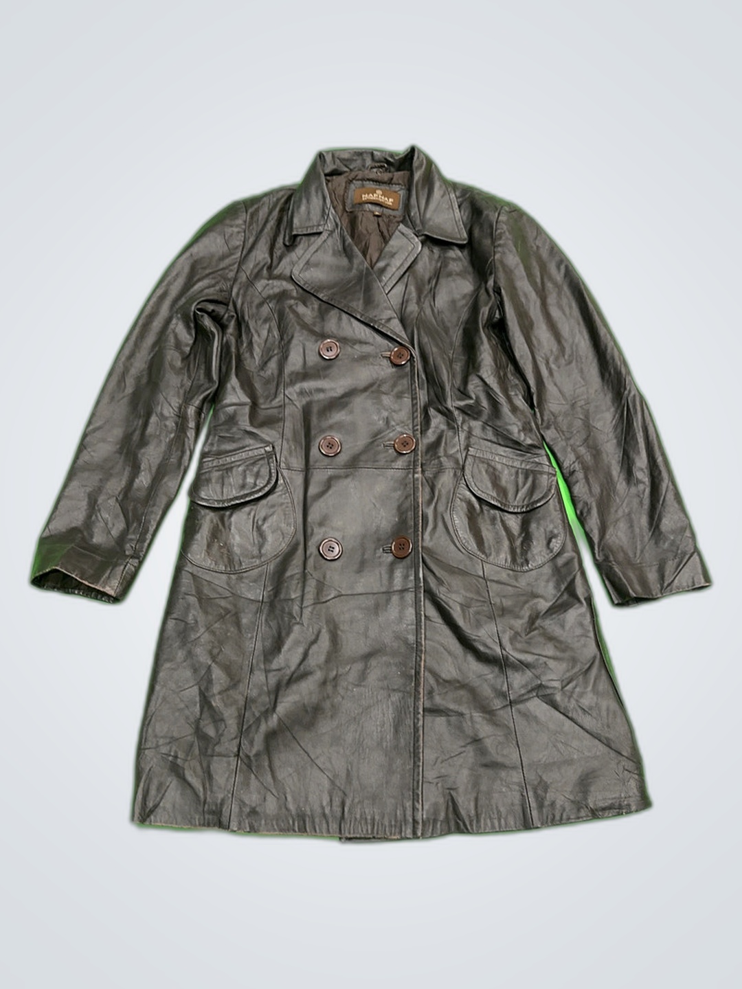 NAF NAF Manteau en cuir