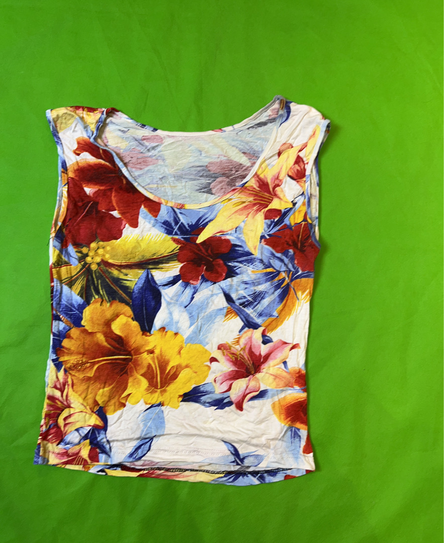 Top de Tirantes con Estampado Floral