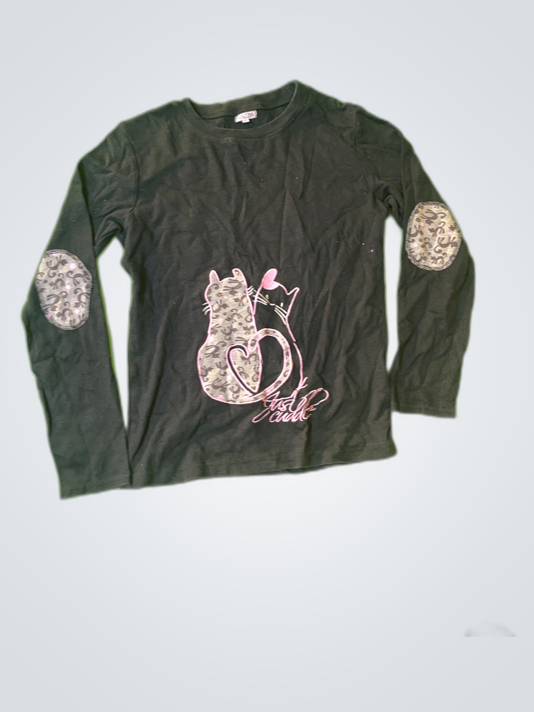 「Anizia ロングスリーブ グラフィック Tシャツ」