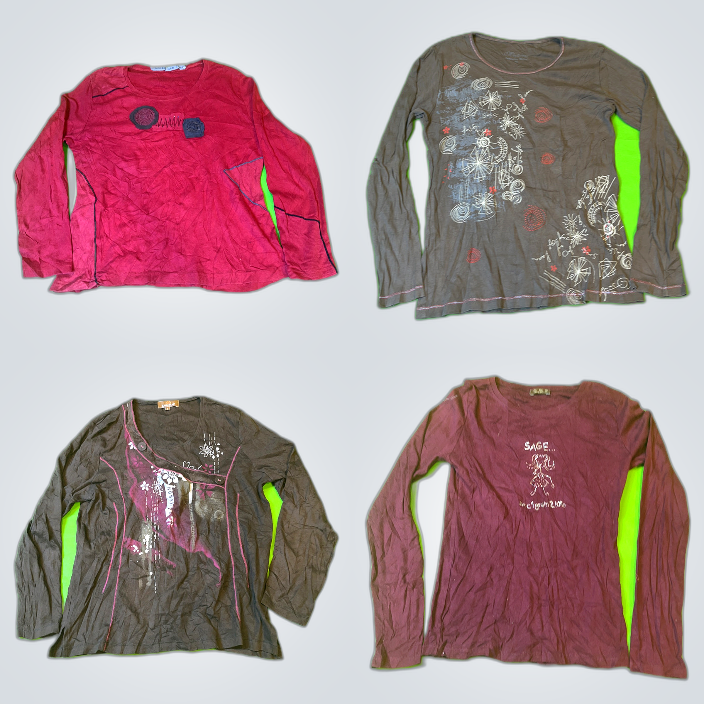 Y2K Knitwear Long Sleeve Bundle