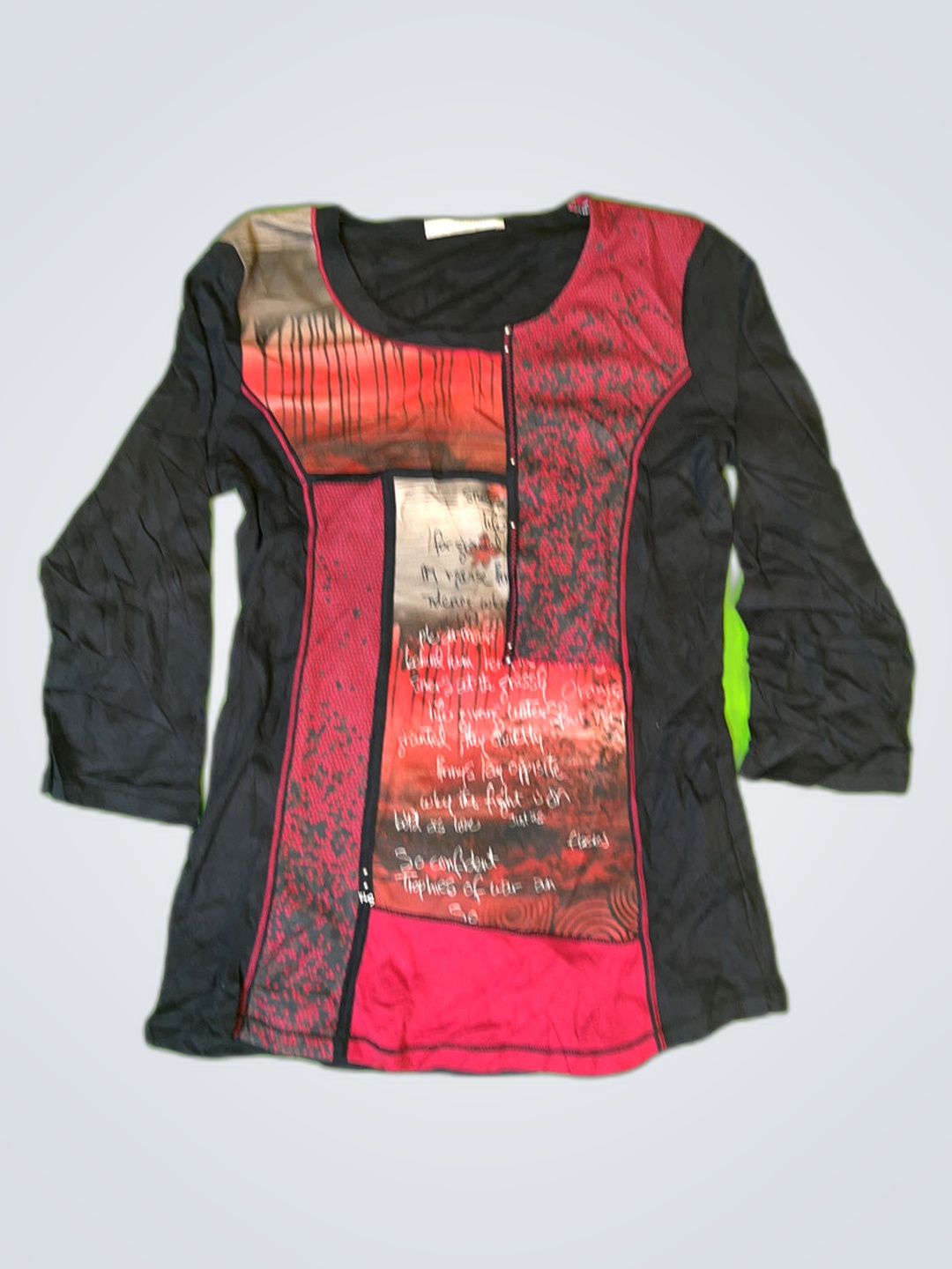 Armand Thierry Printed Blouse