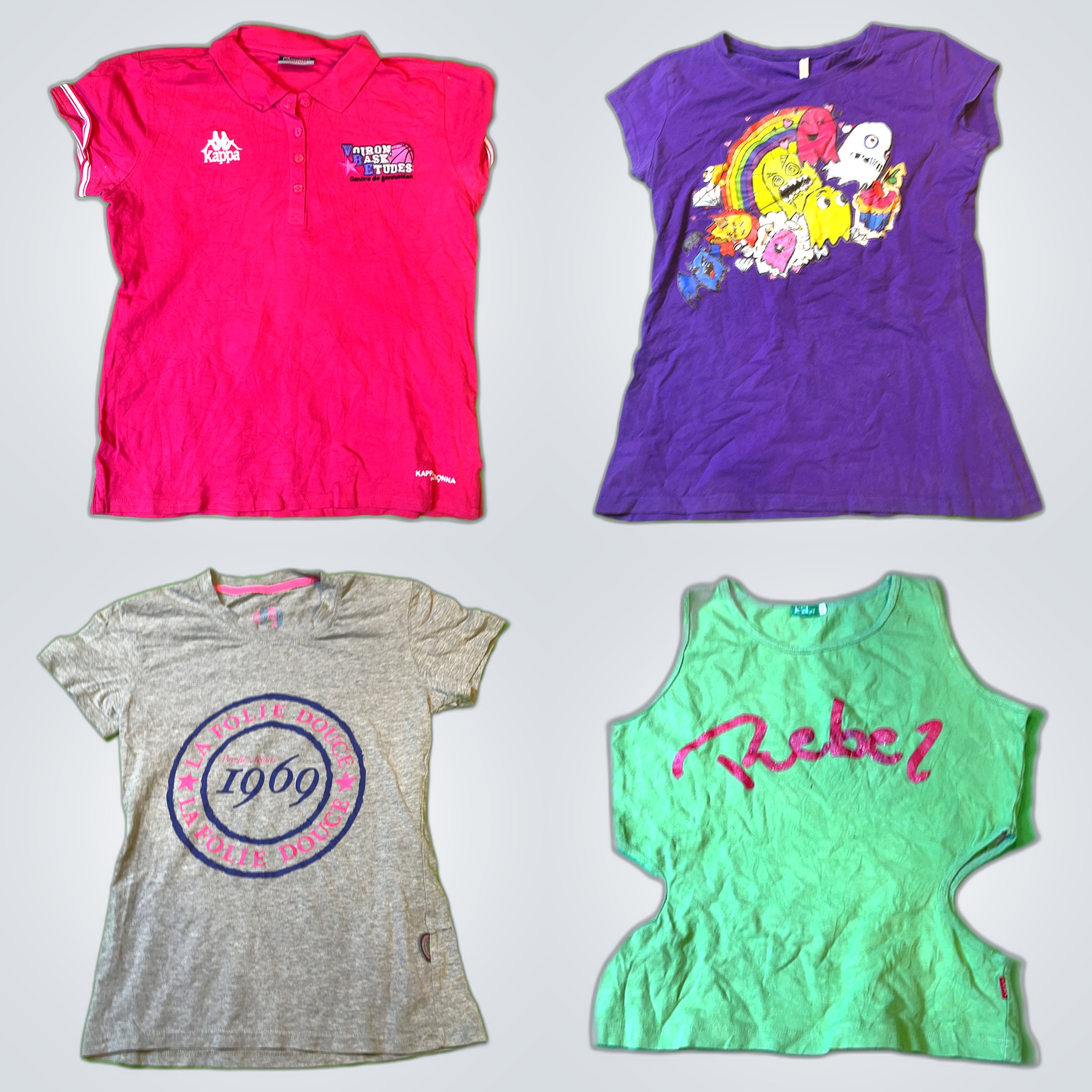 Kappa & More Ensemble des 10 meilleurs tops graphi..