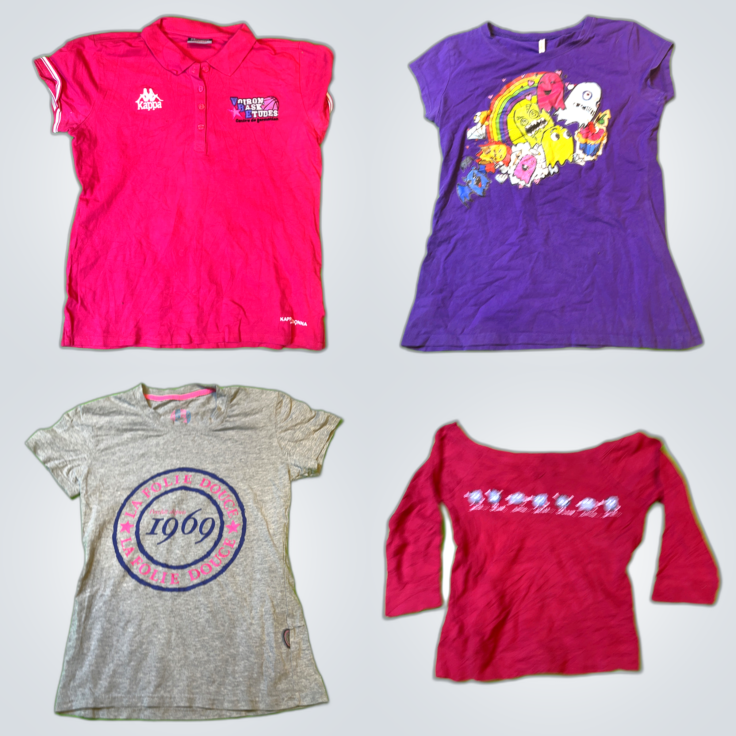 Kappa & More Pacote de 10 Melhores Tops Gráficos &..