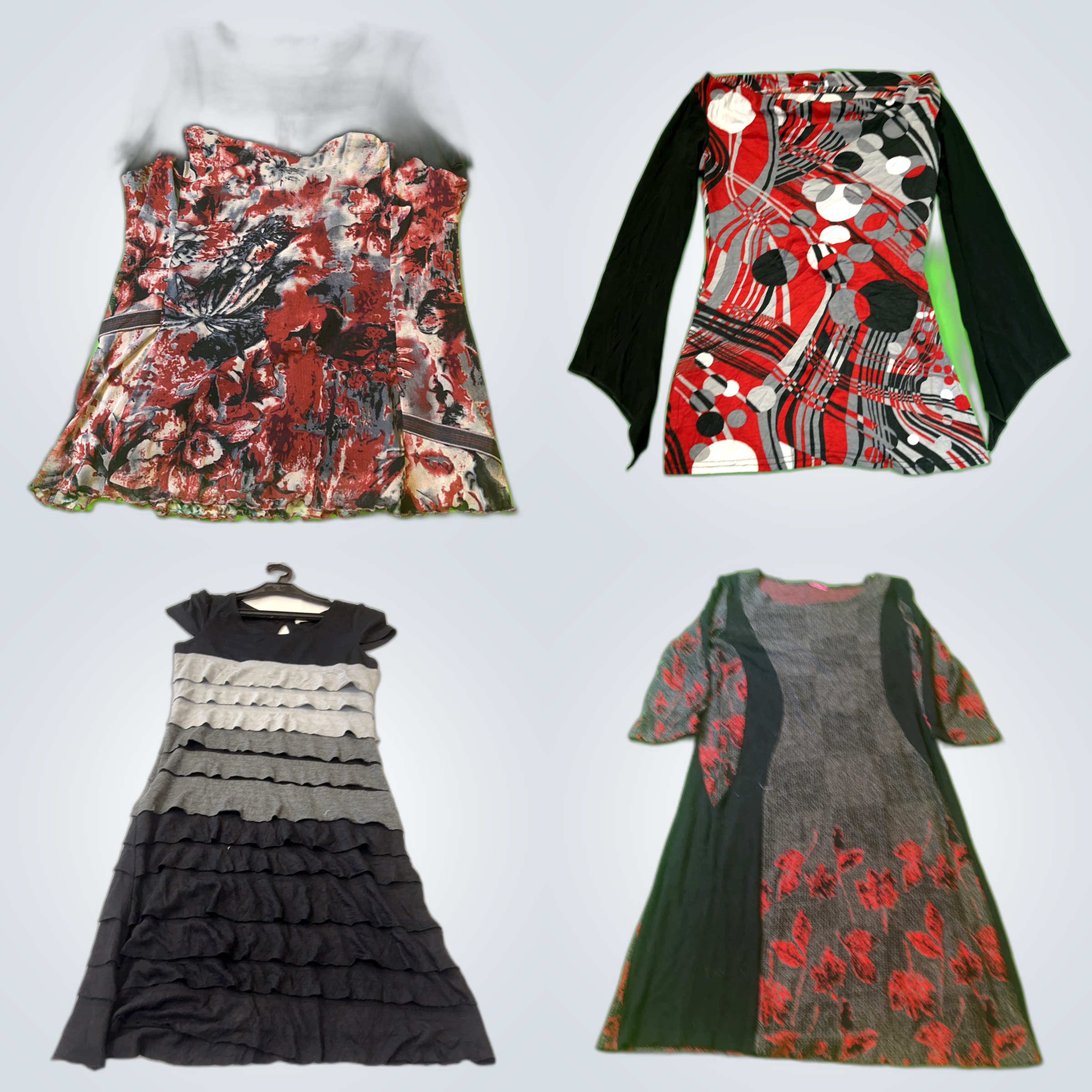 Designer Dress Bundle: SQUISE, K.Chaya, Cache Cach..