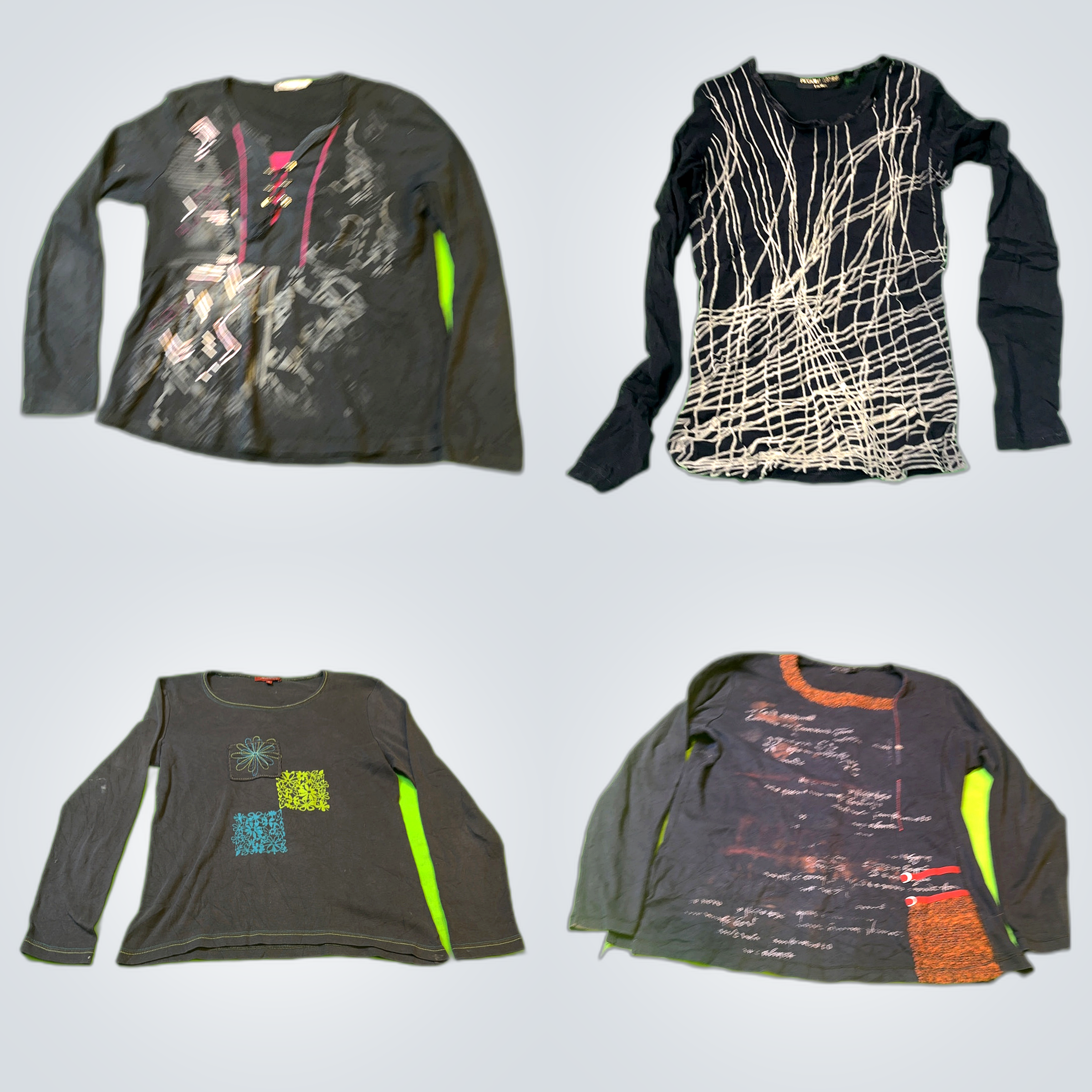 Vans & More Top Brands Long Sleeve T-Shirt Bundle