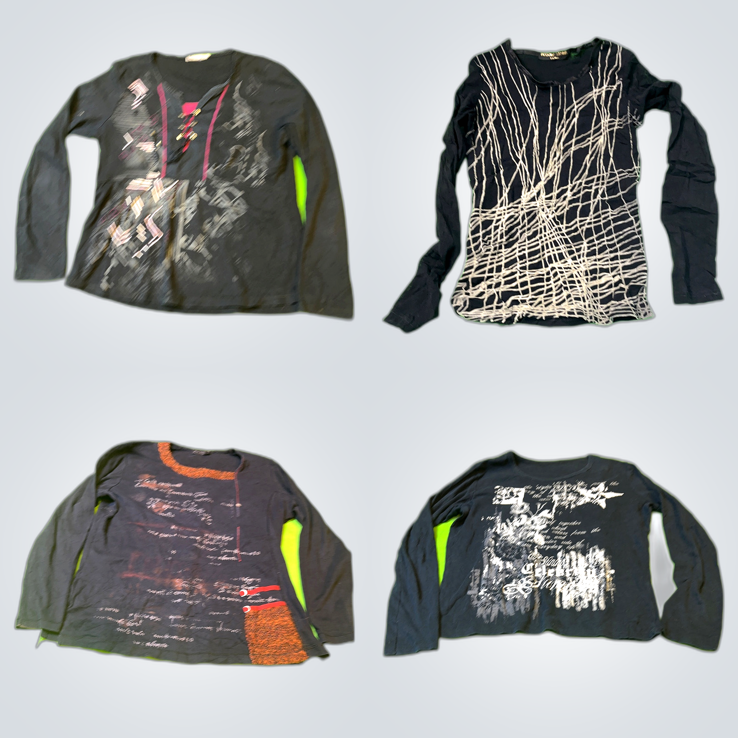 Vans & More Top Brands Long Sleeve T-Shirt Bundle