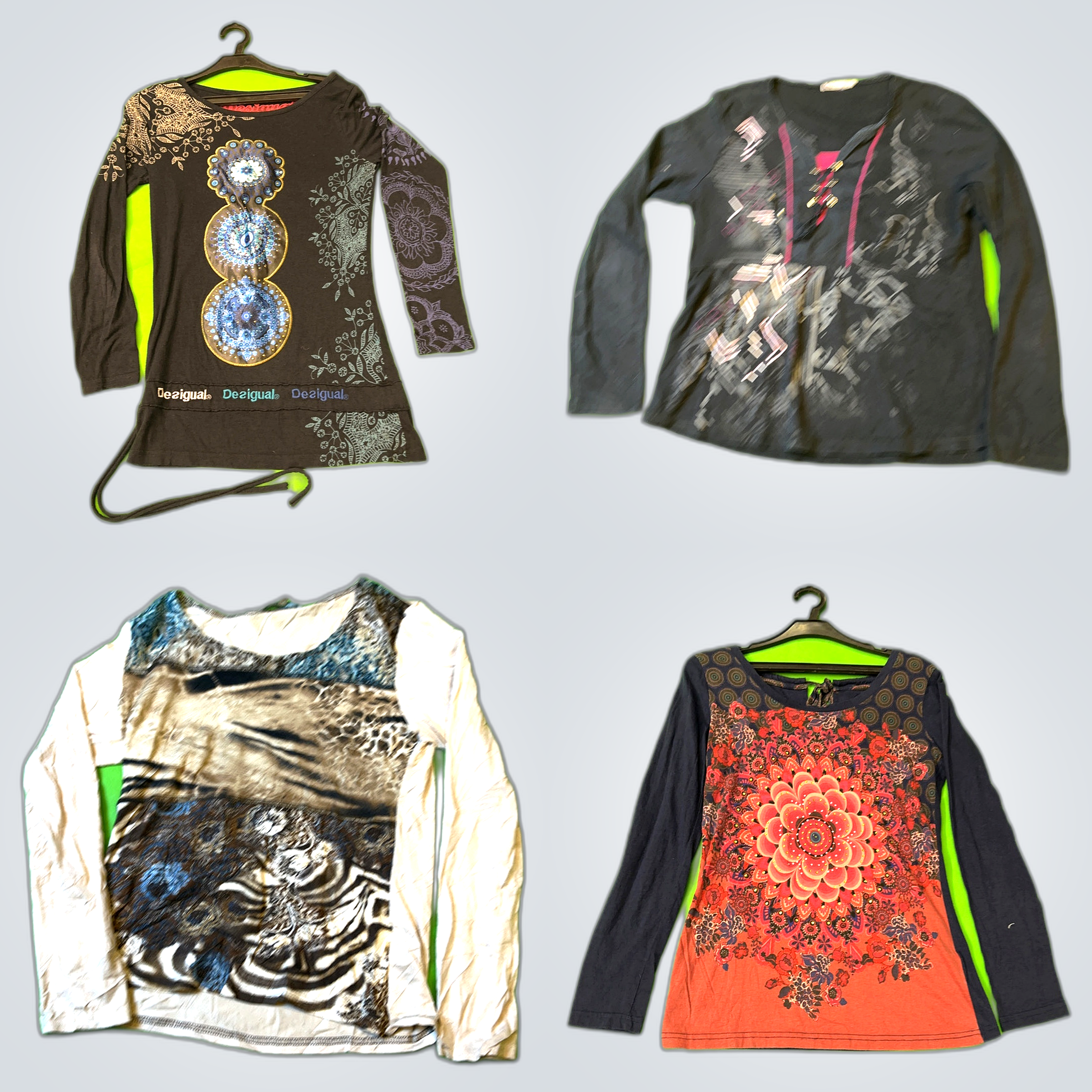 Top Brands Long Sleeve Tops & Blouses Bundle of 10