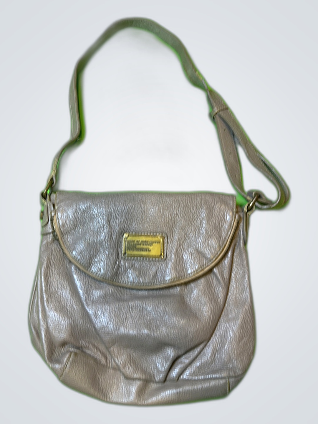 Marc by Marc Jacobs Taupe Leather Small Handbag