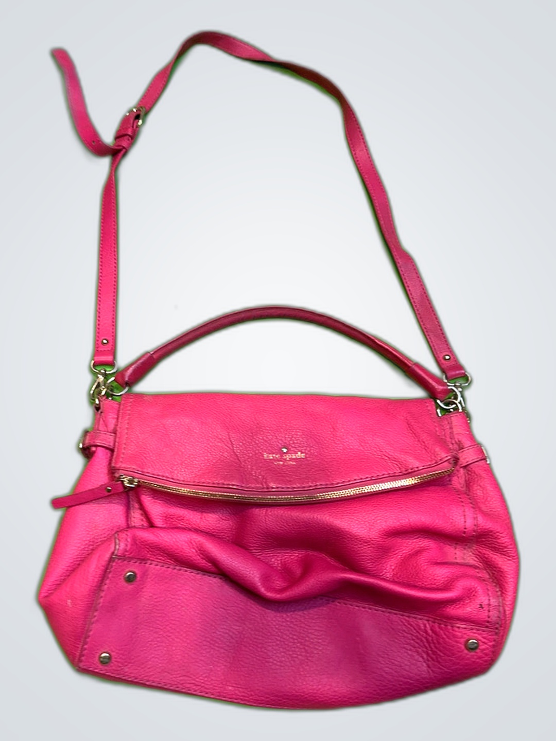 Kate Spade Pink Leather Shoulder Bag