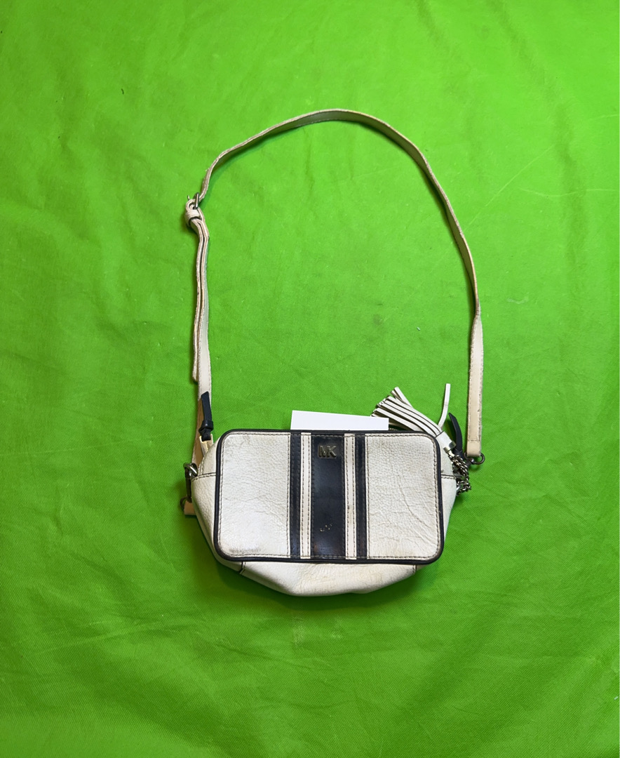 Michael Kors Striped Crossbody Bag