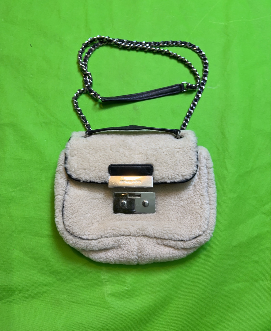 Michael Kors Faux Fur Small Handbag