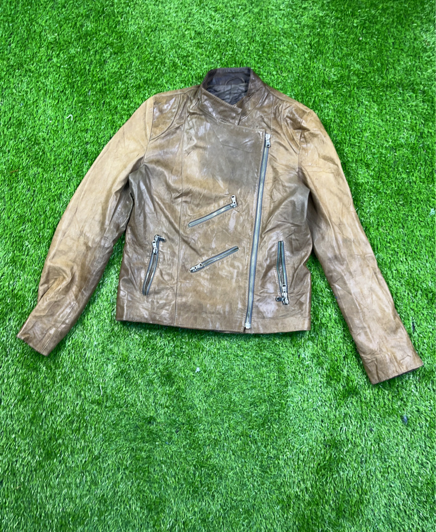 Jaqueta de Couro Mareo