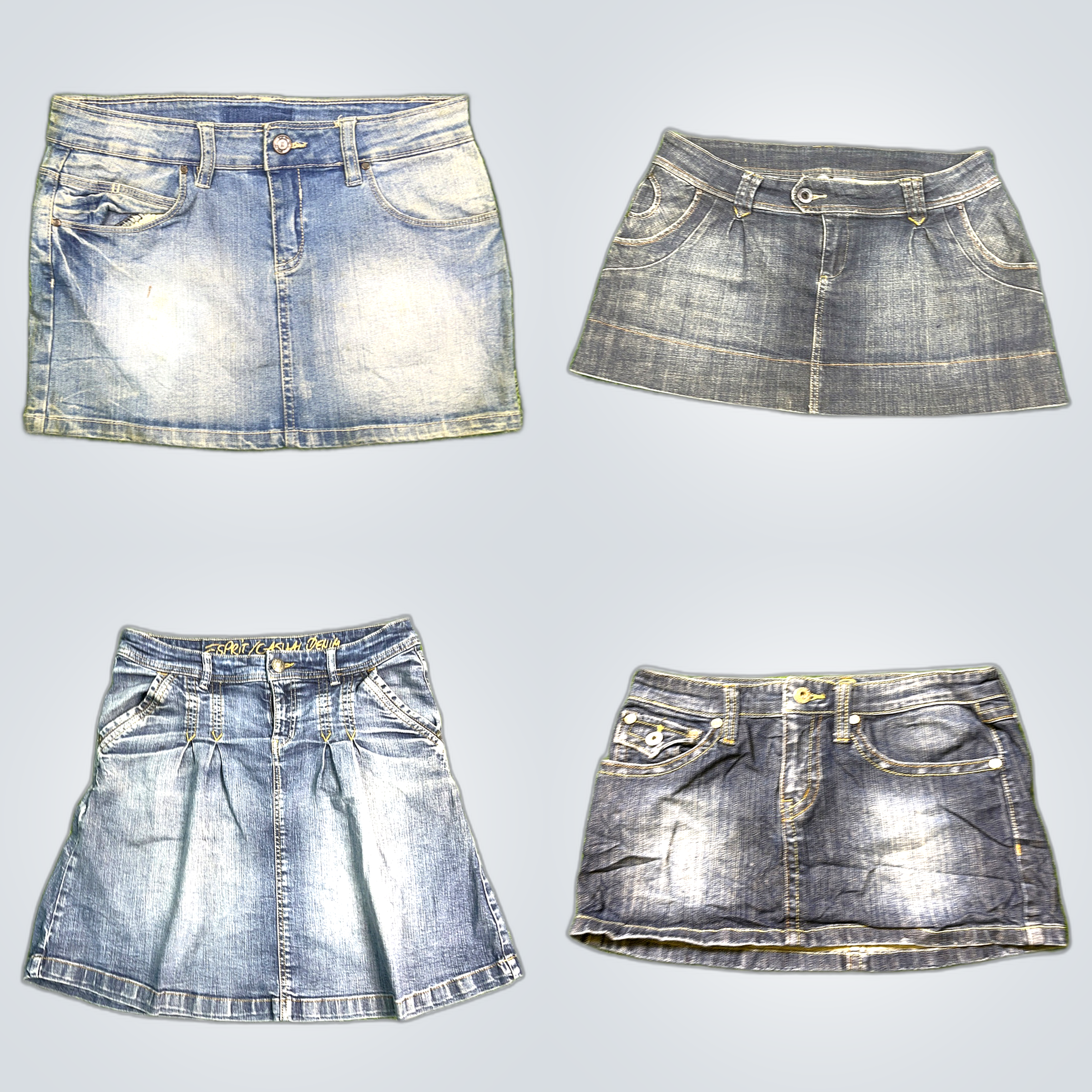 Denim Röcke 5er Pack
