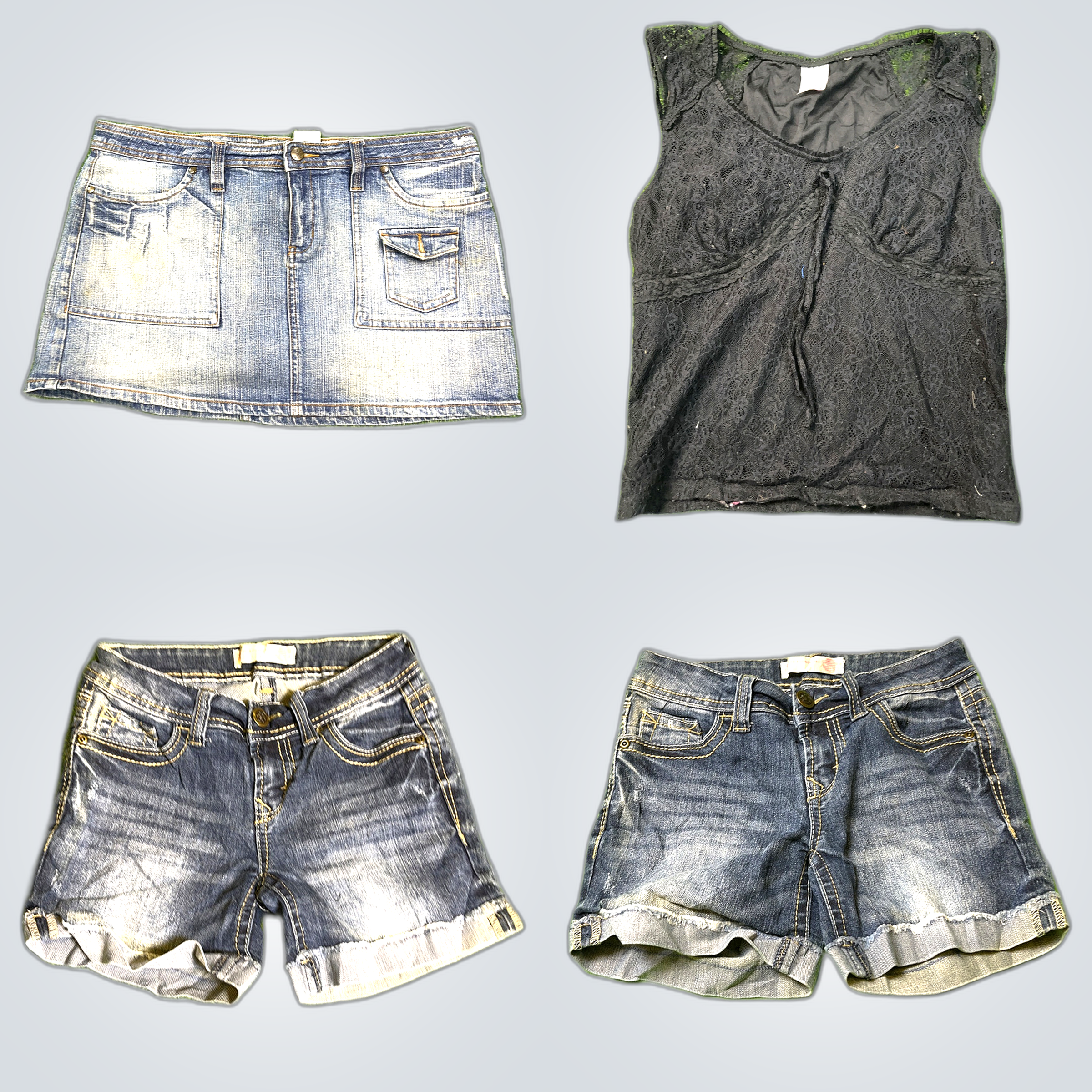 No Boundaries Denim Shorts Bundle
