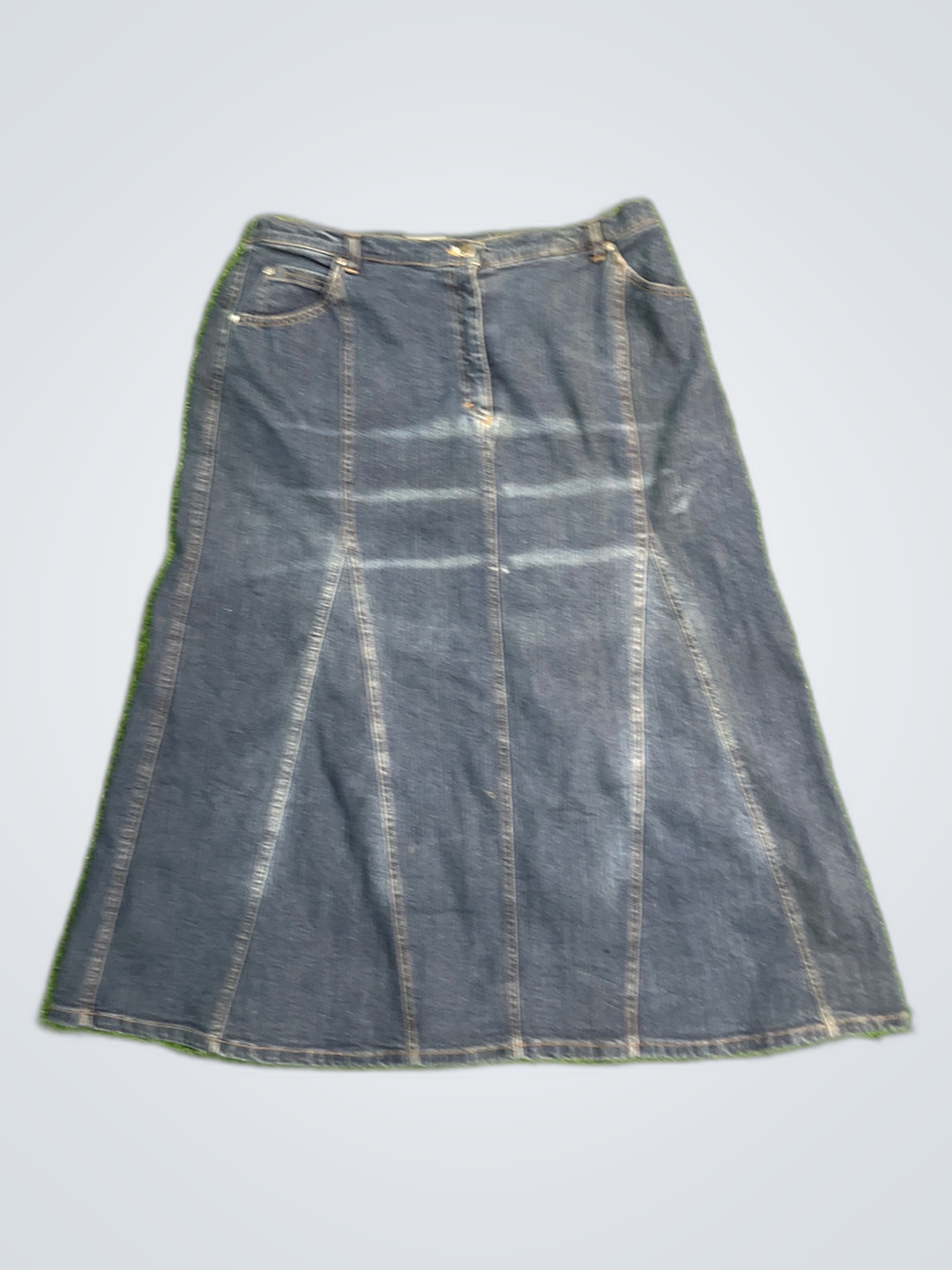elena miro Denim Skirt