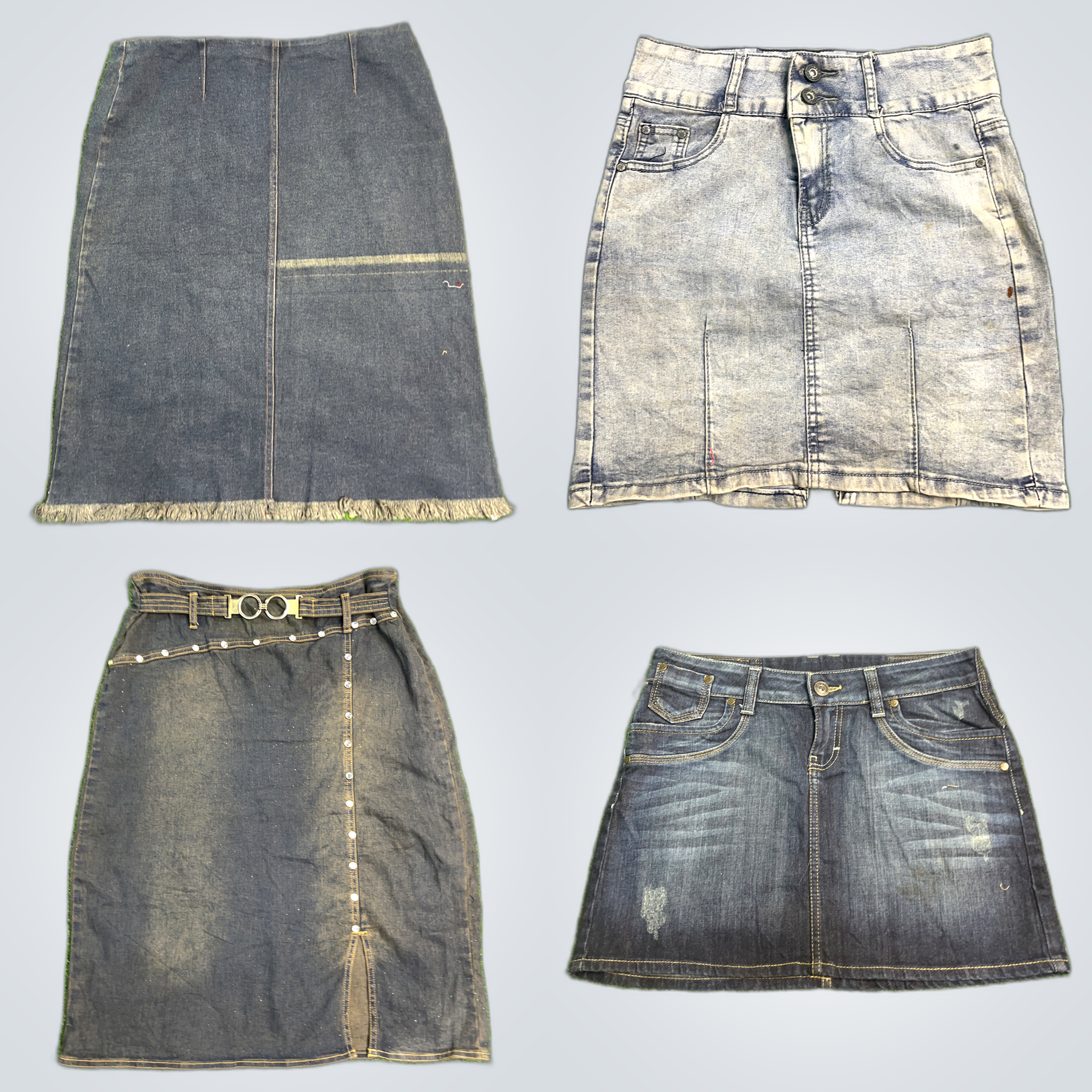 Denim Skirt Bundle - 7pcs Mix Brands Esprit, CECIL..