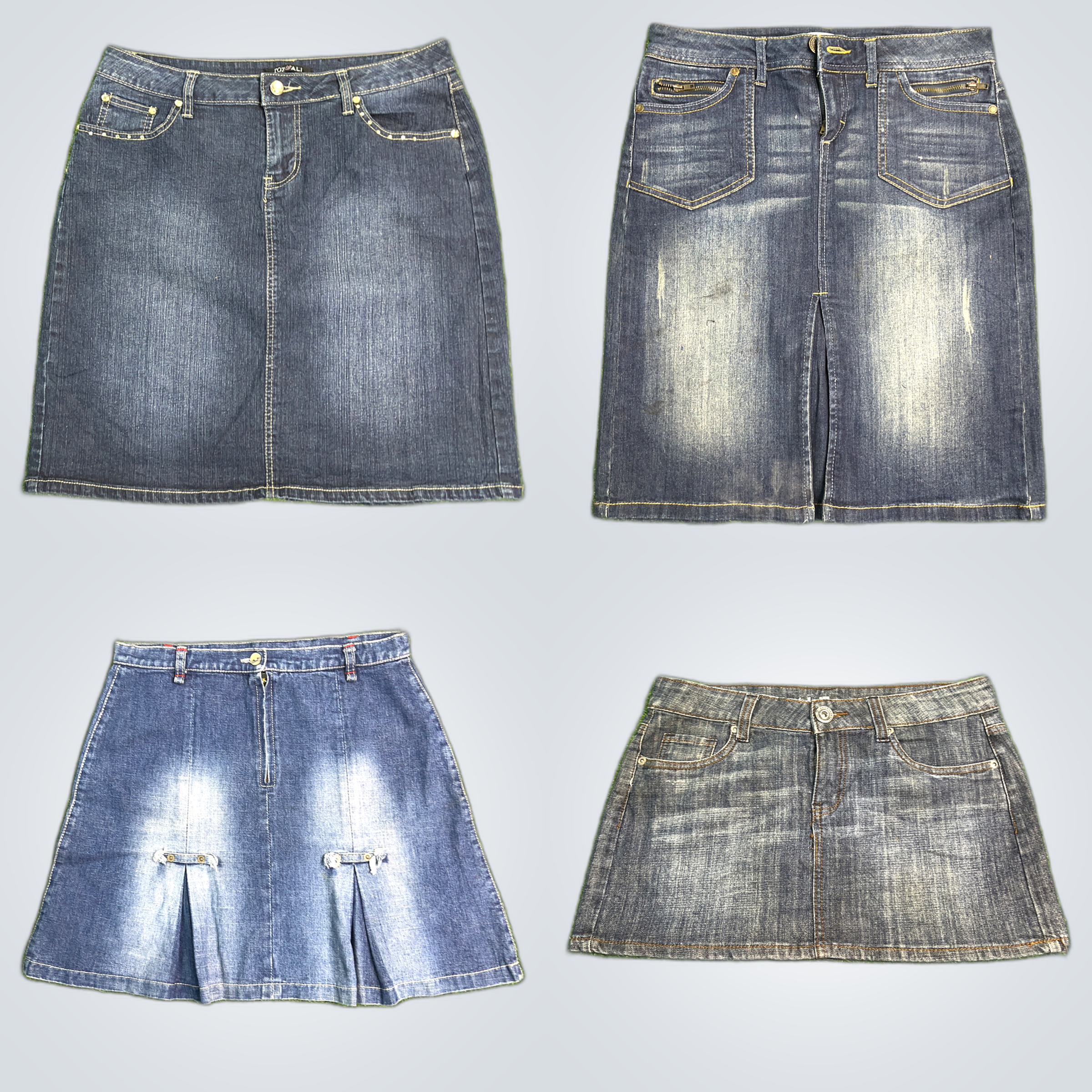 Denim Skirt Bundle - roz & ali, Camaieu & More - 7..