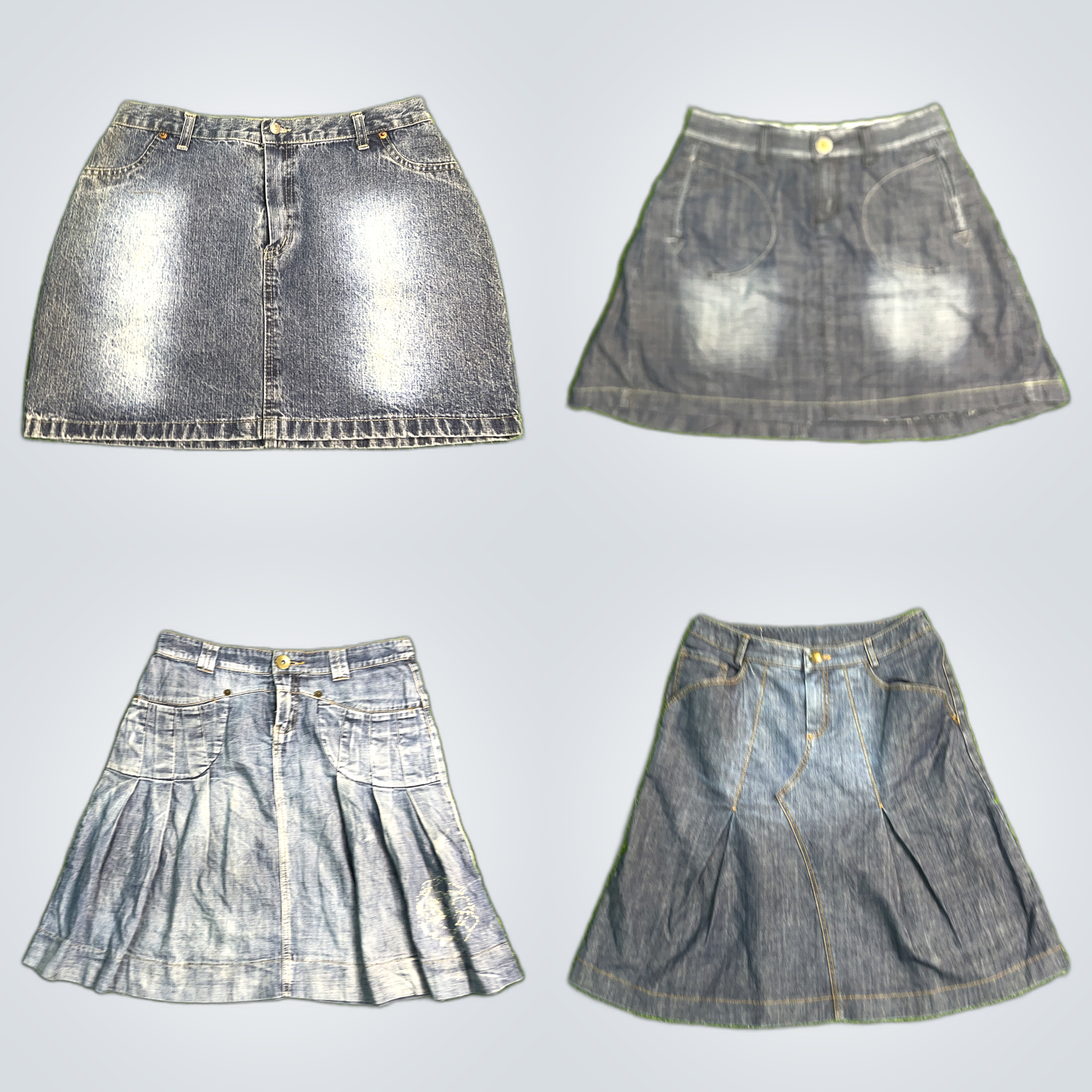Denim Skirt Bundle - Perez, MEXX, Camaieu & More M..