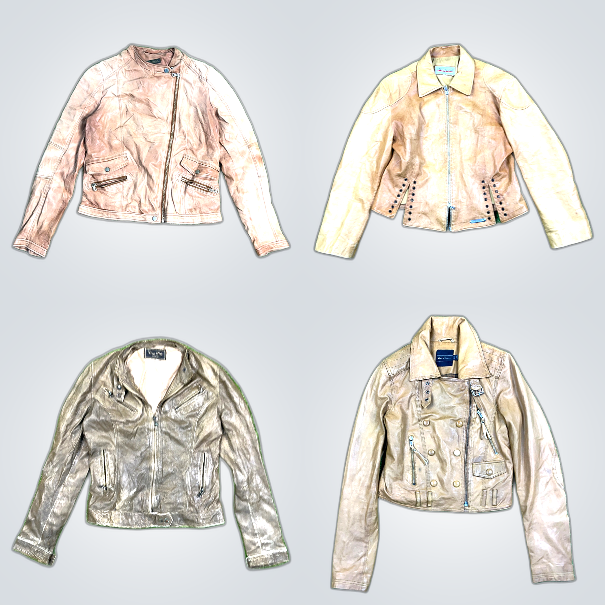 Brown Leather Jackets Bundle