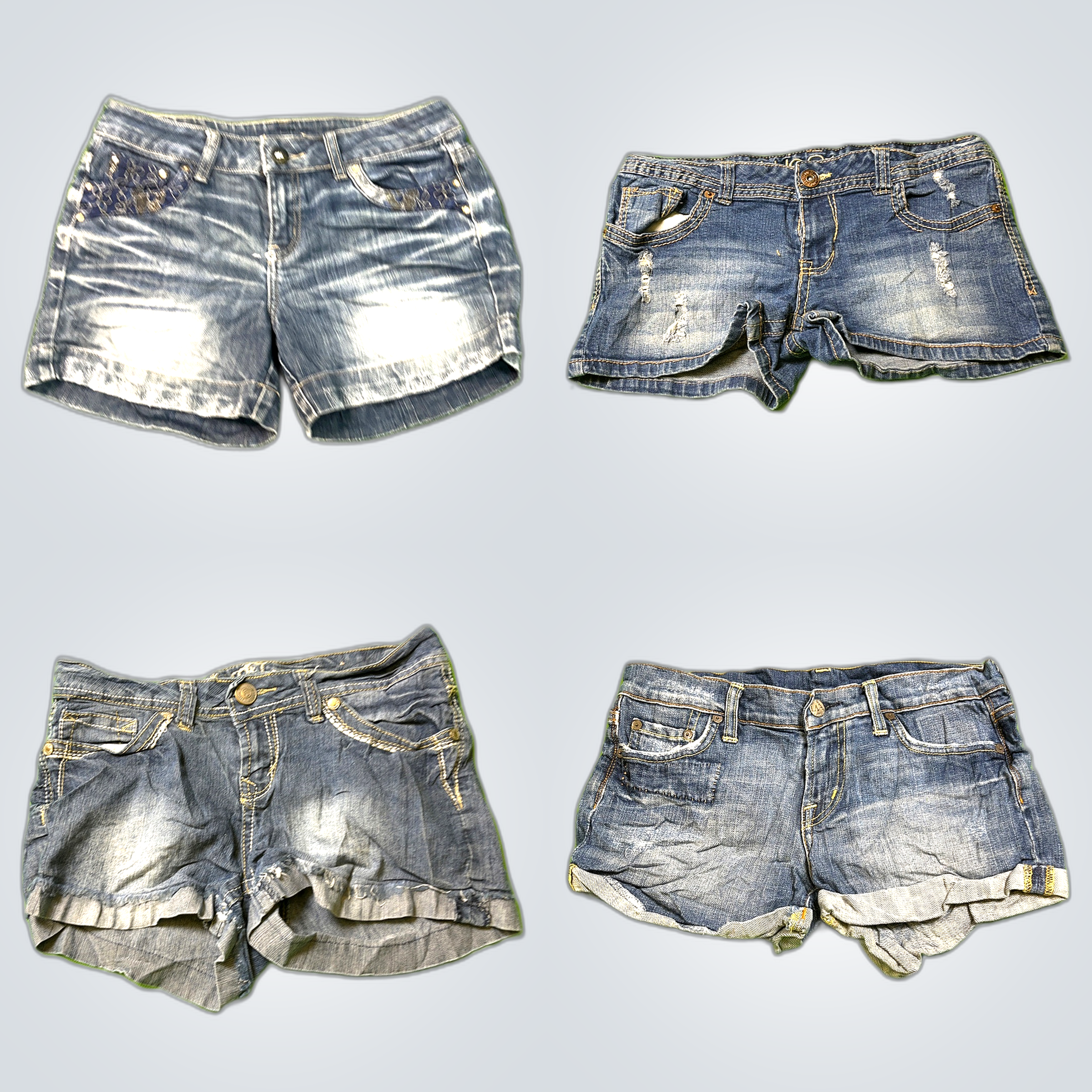 Y2K Denim Shorts Bundle