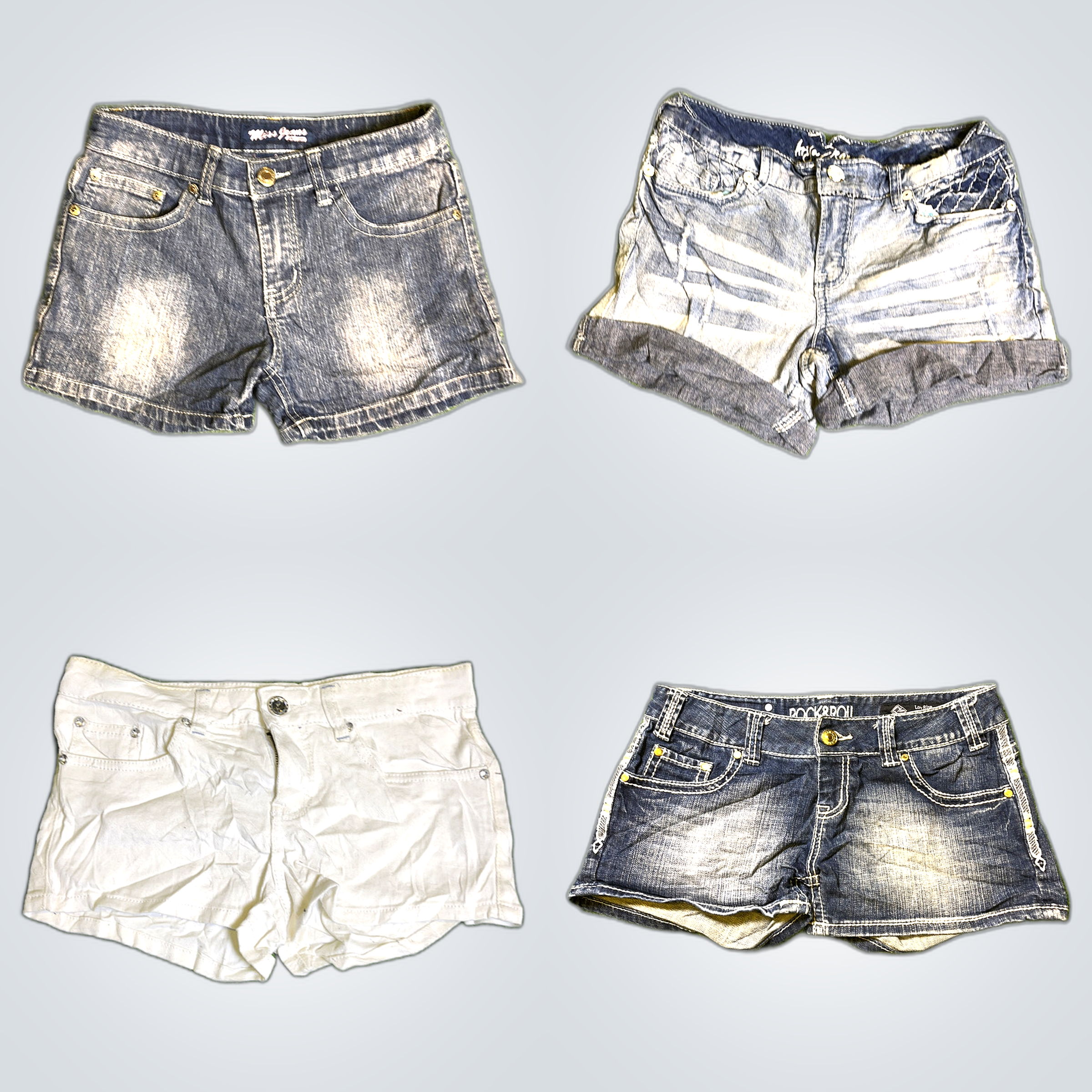 Y2K Denim Shorts Bundle