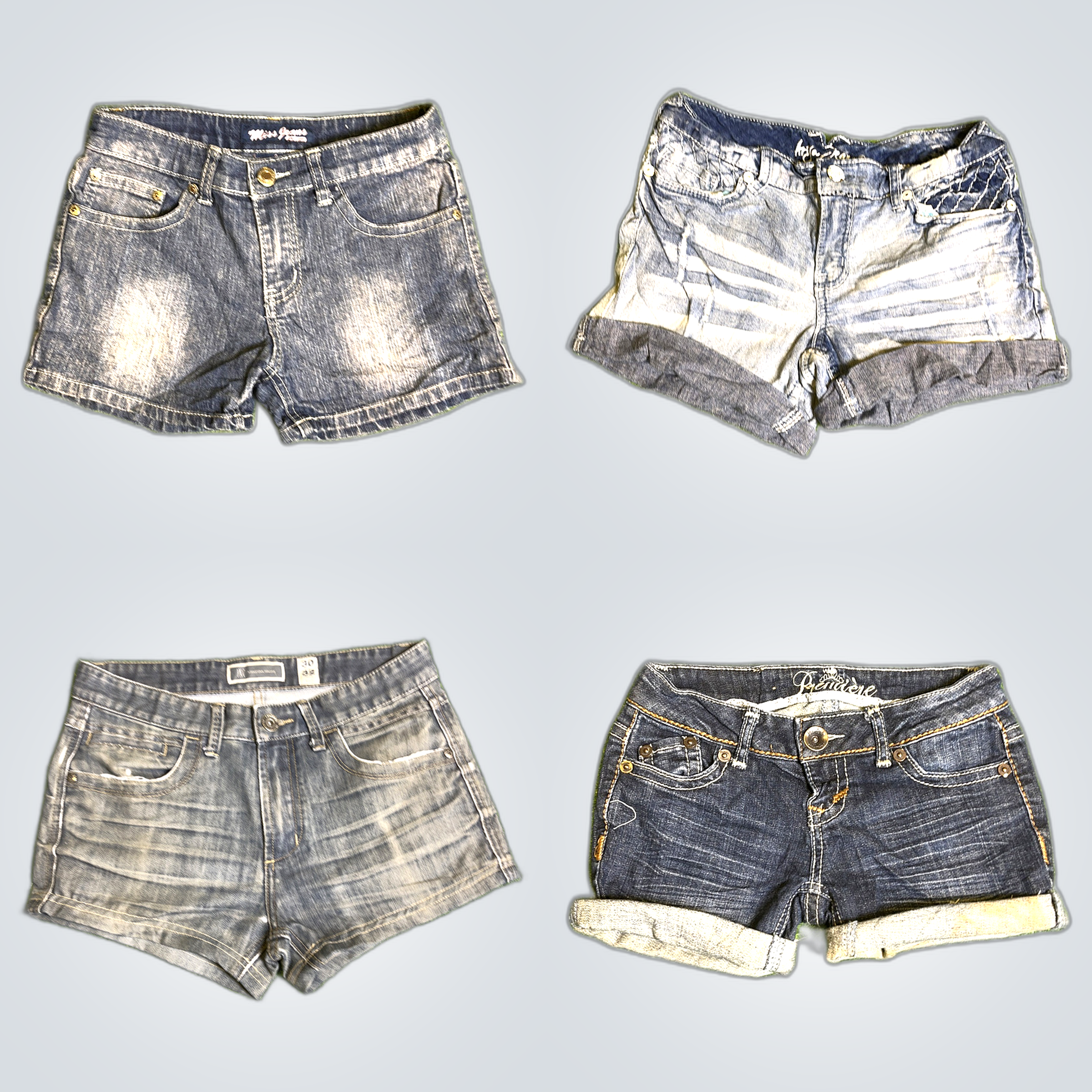 Y2K Denim Shorts Bundle