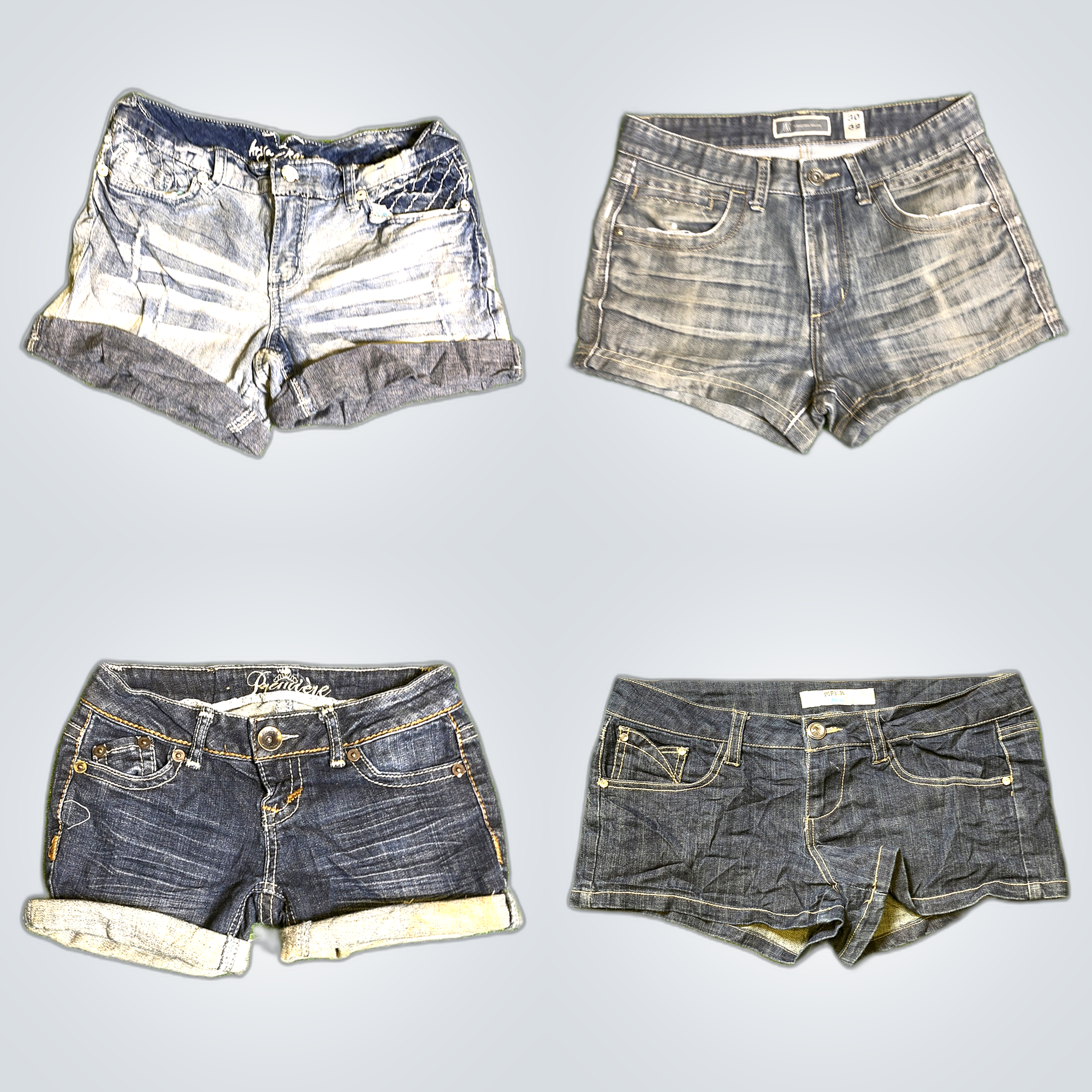 Y2K Denim Shorts Bundle
